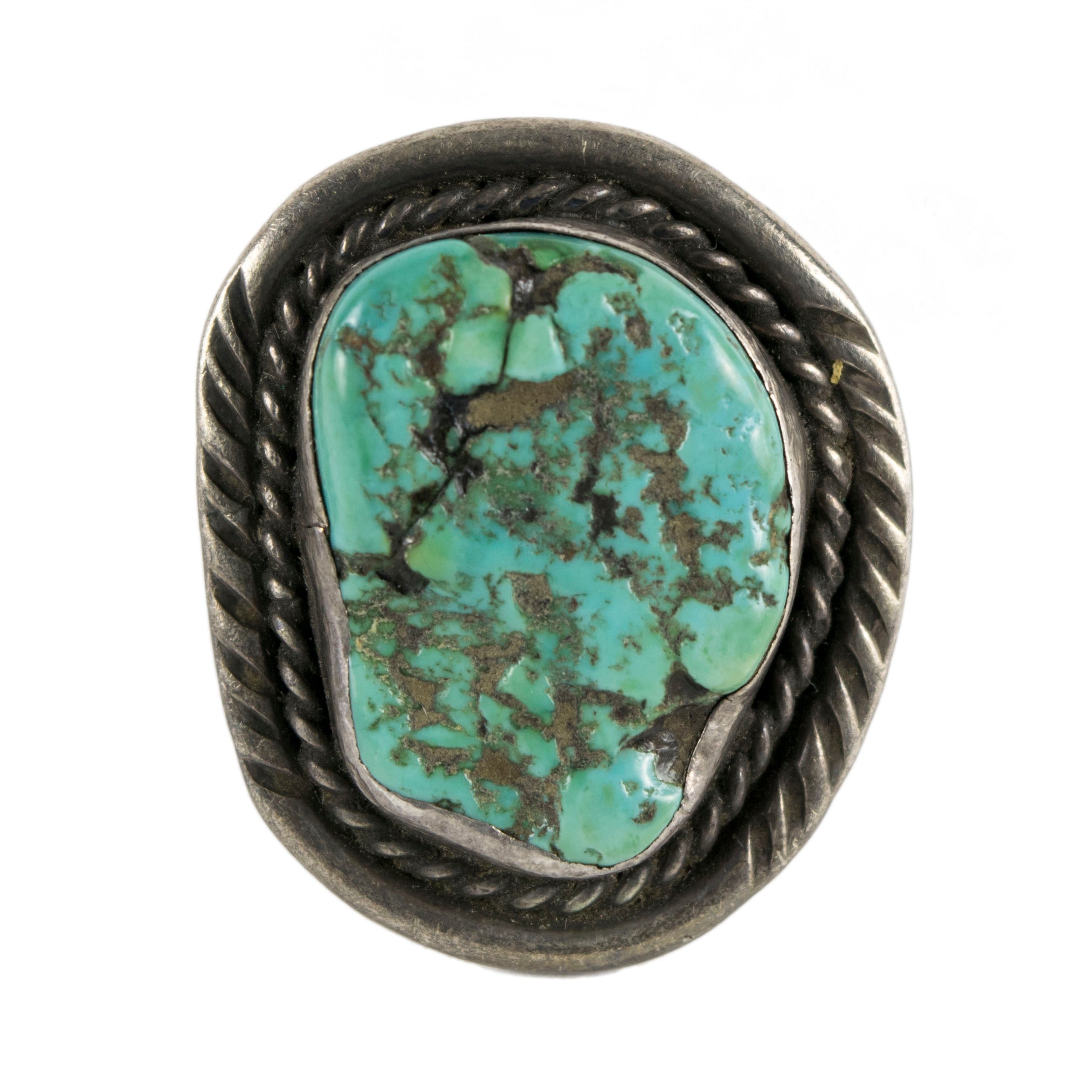 Morenci Turquoise Ring, Jewelry, Ring, Native