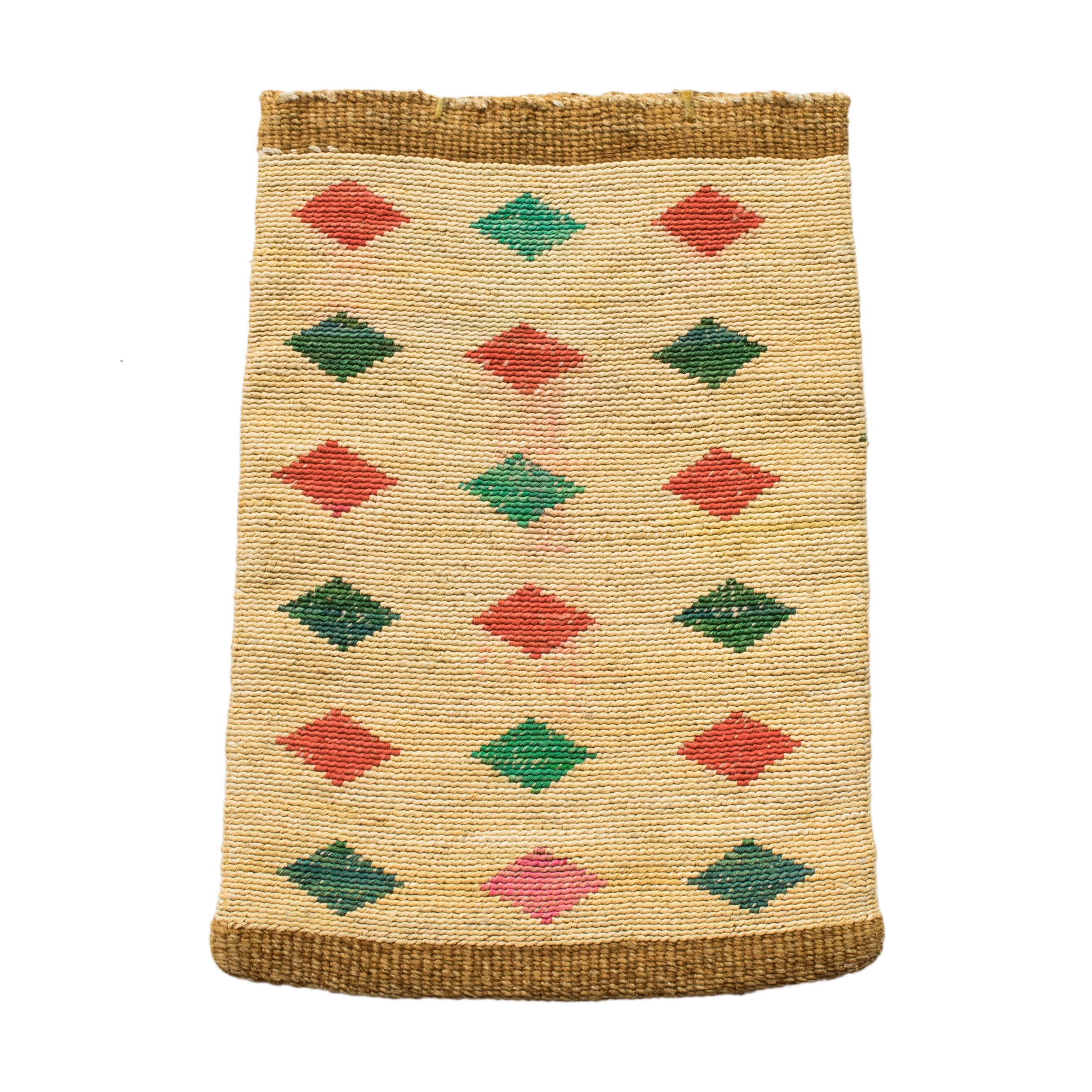 Nez Perce Corn Husk, Native, Basketry, Corn Husk