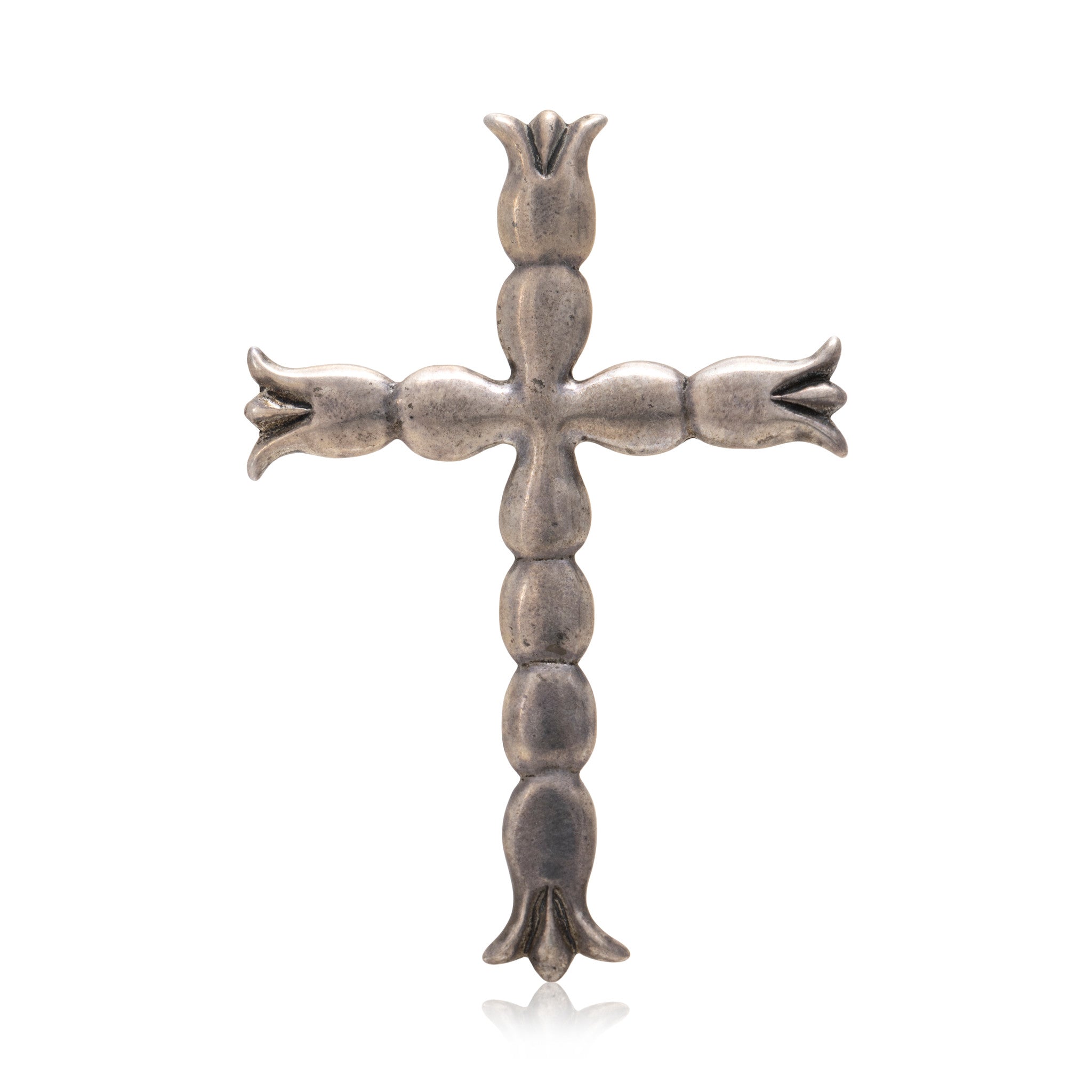 Sterling Silver Cross, Jewelry, Necklace, native