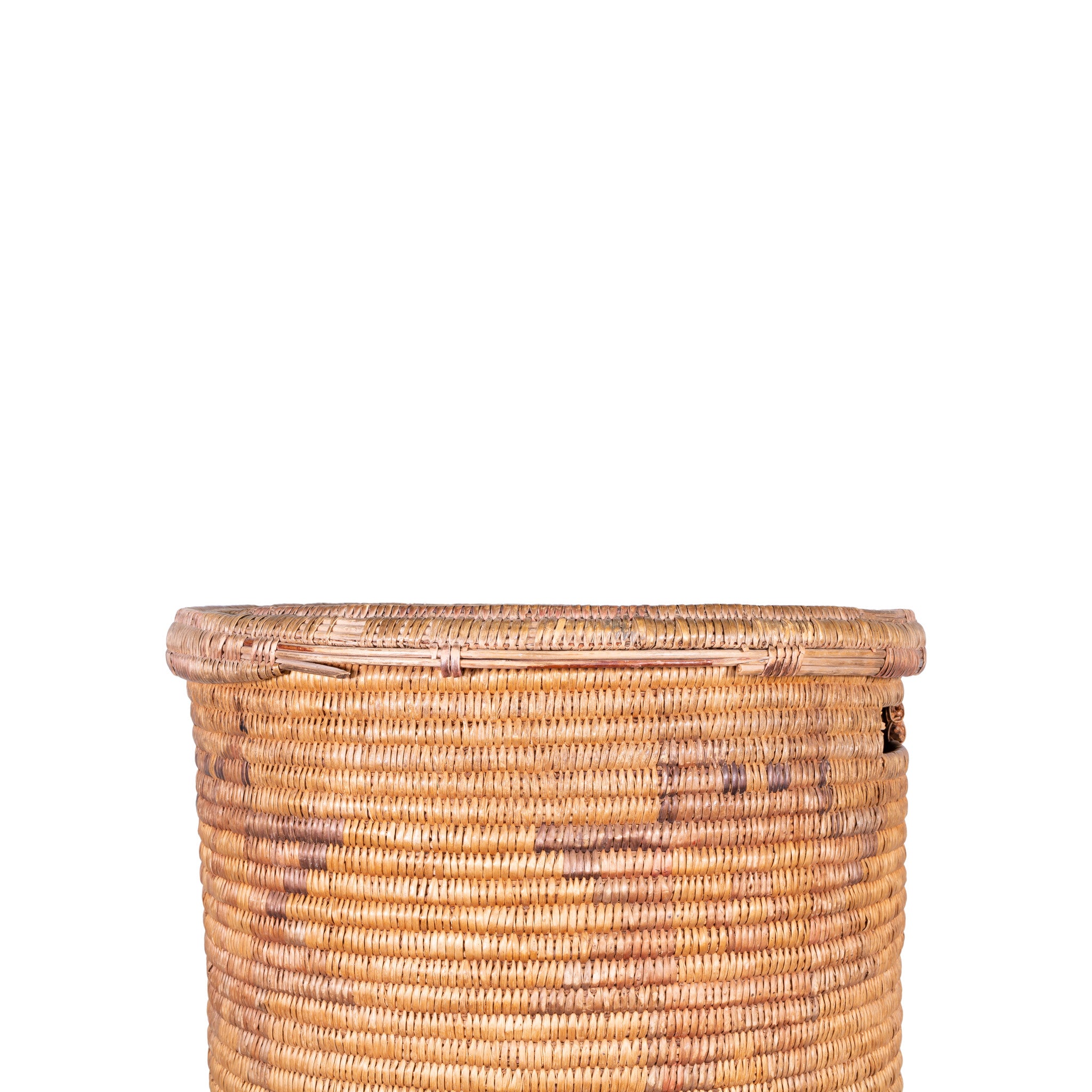 Jicarilla Apache Lidded Basket