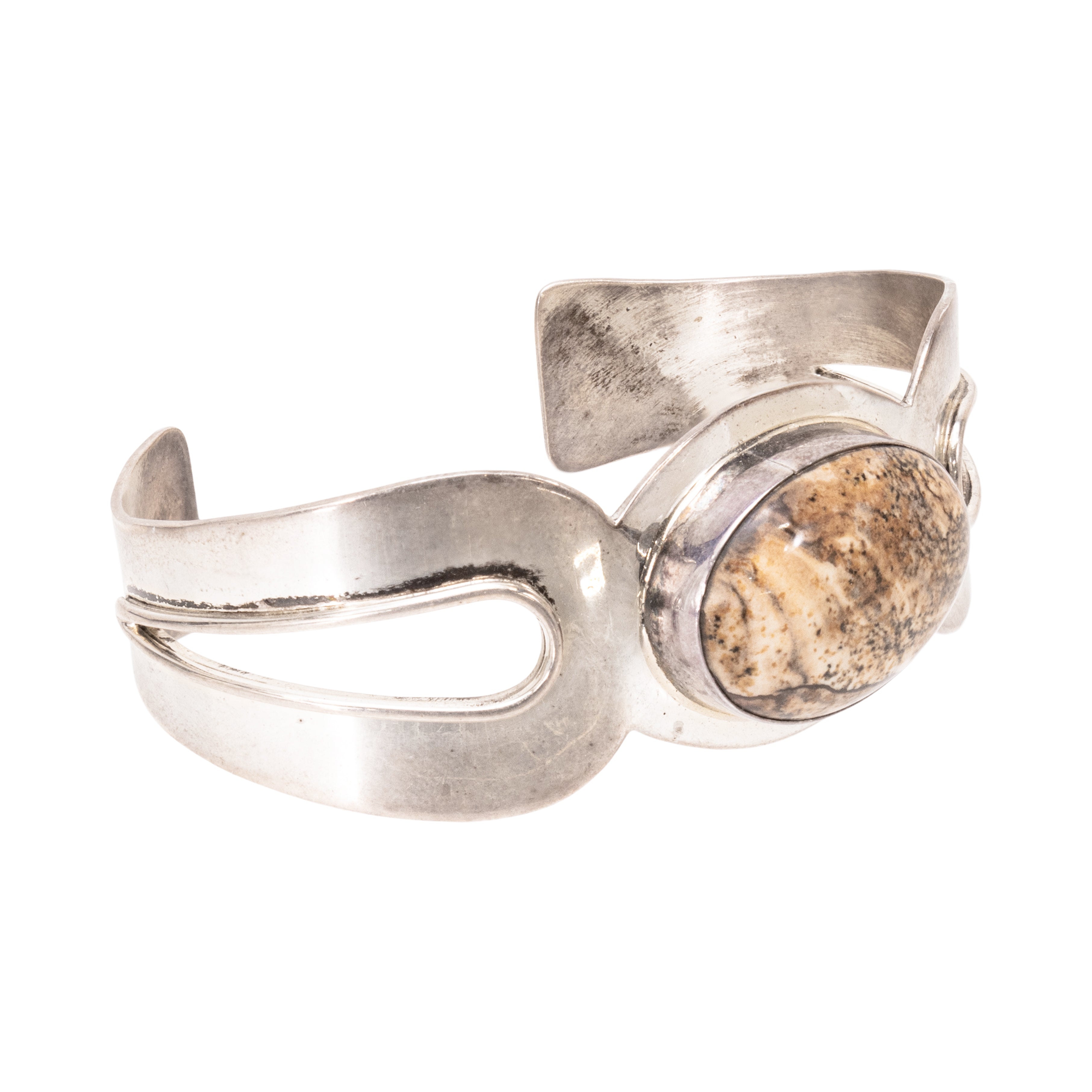 Navajo Leopardskin Jasper Bracelet