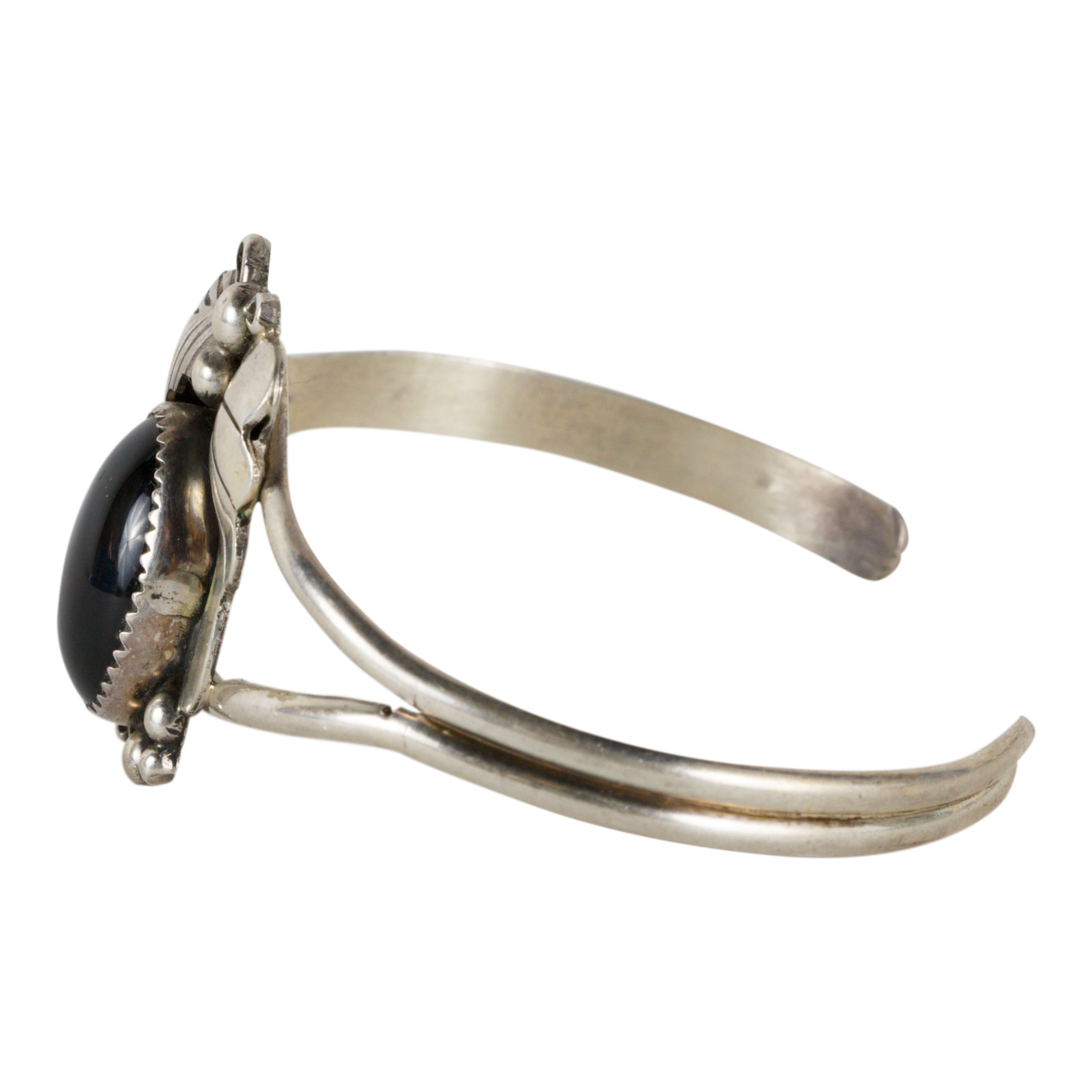 Onyx and Sterling Bracelet