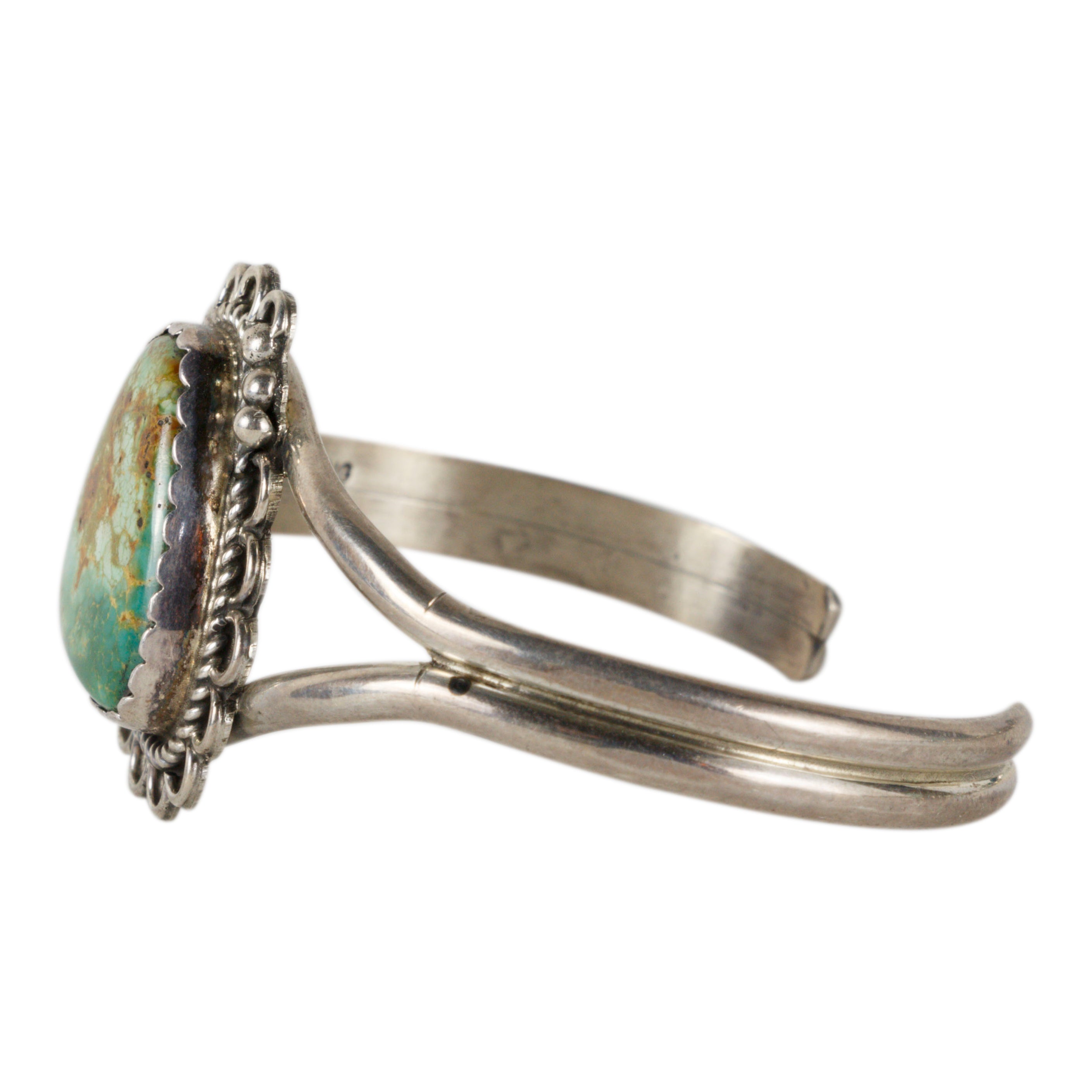 Navajo Blue Diamond Turquoise Bracelet