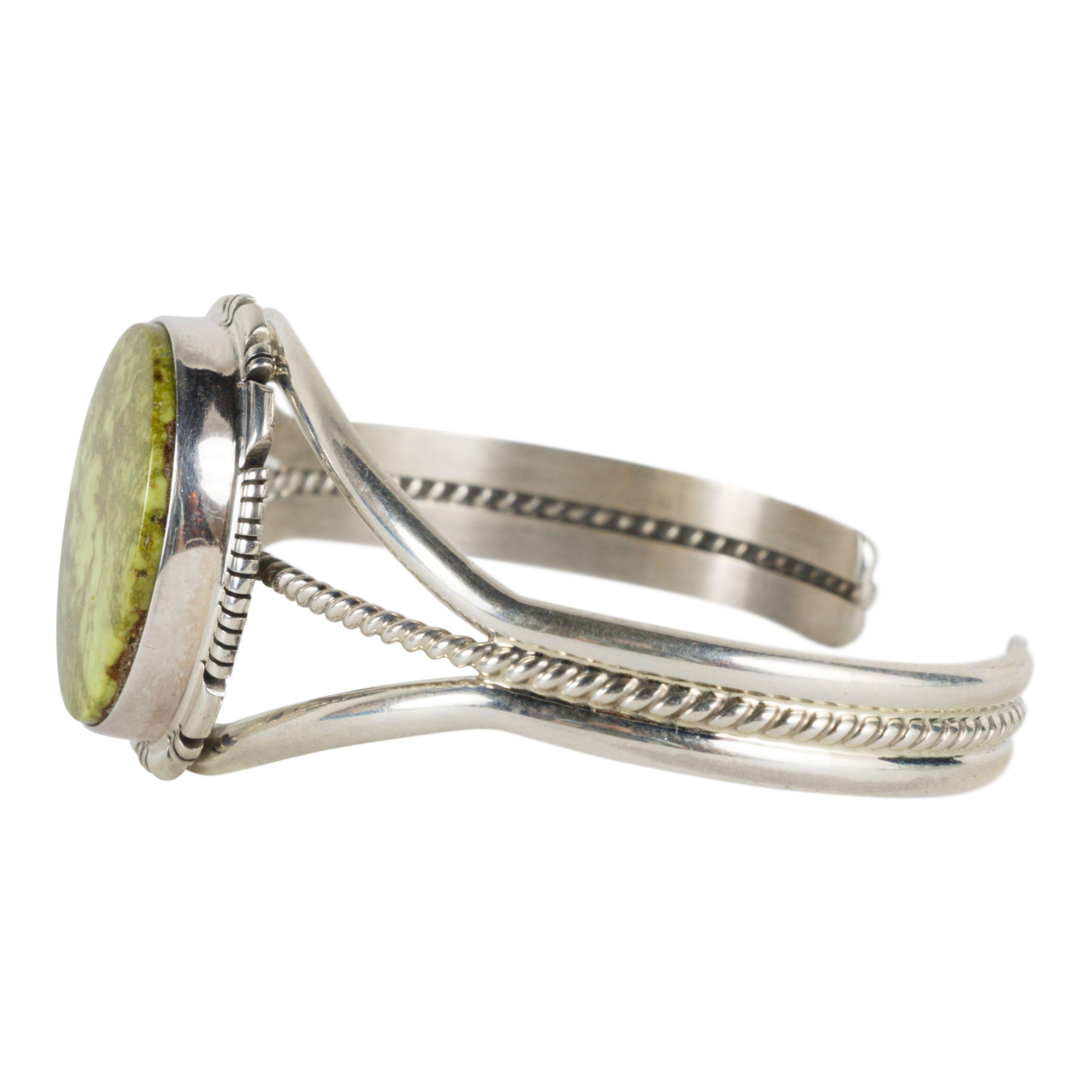 Navajo Green Gaspeite Bracelet