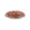 Navajo Coral Belt Buckle