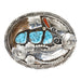 Navajo Bear Claw Belt Buckle, Jewelry, Buckle, Native