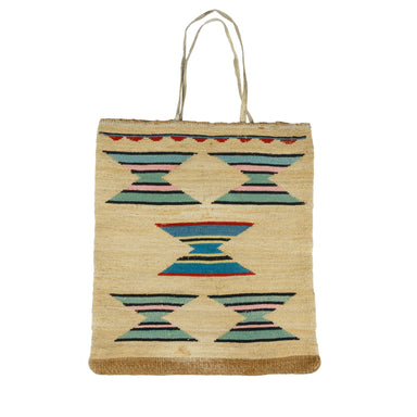 Nez Perce Corn Husk, Native, Basketry, Corn Husk