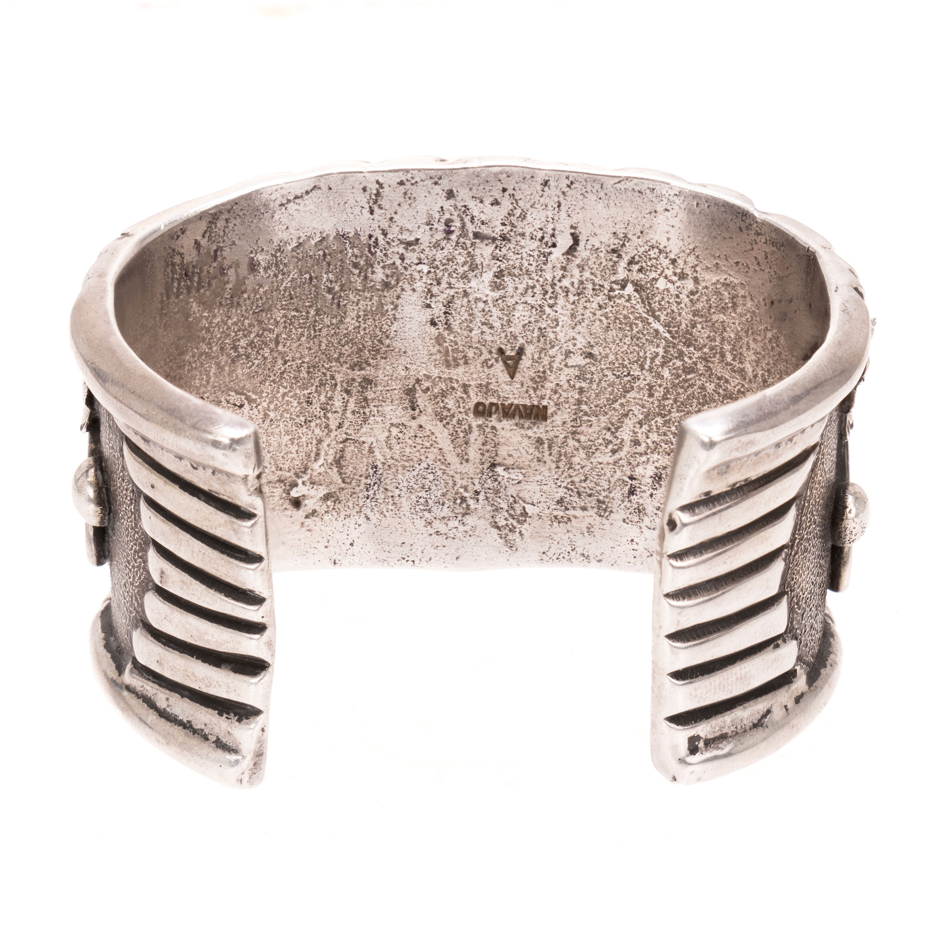 Navajo Turquoise and Coral Bracelet