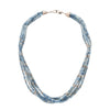 Six Strand Lapis Necklace, Jewelry, Necklace, Native