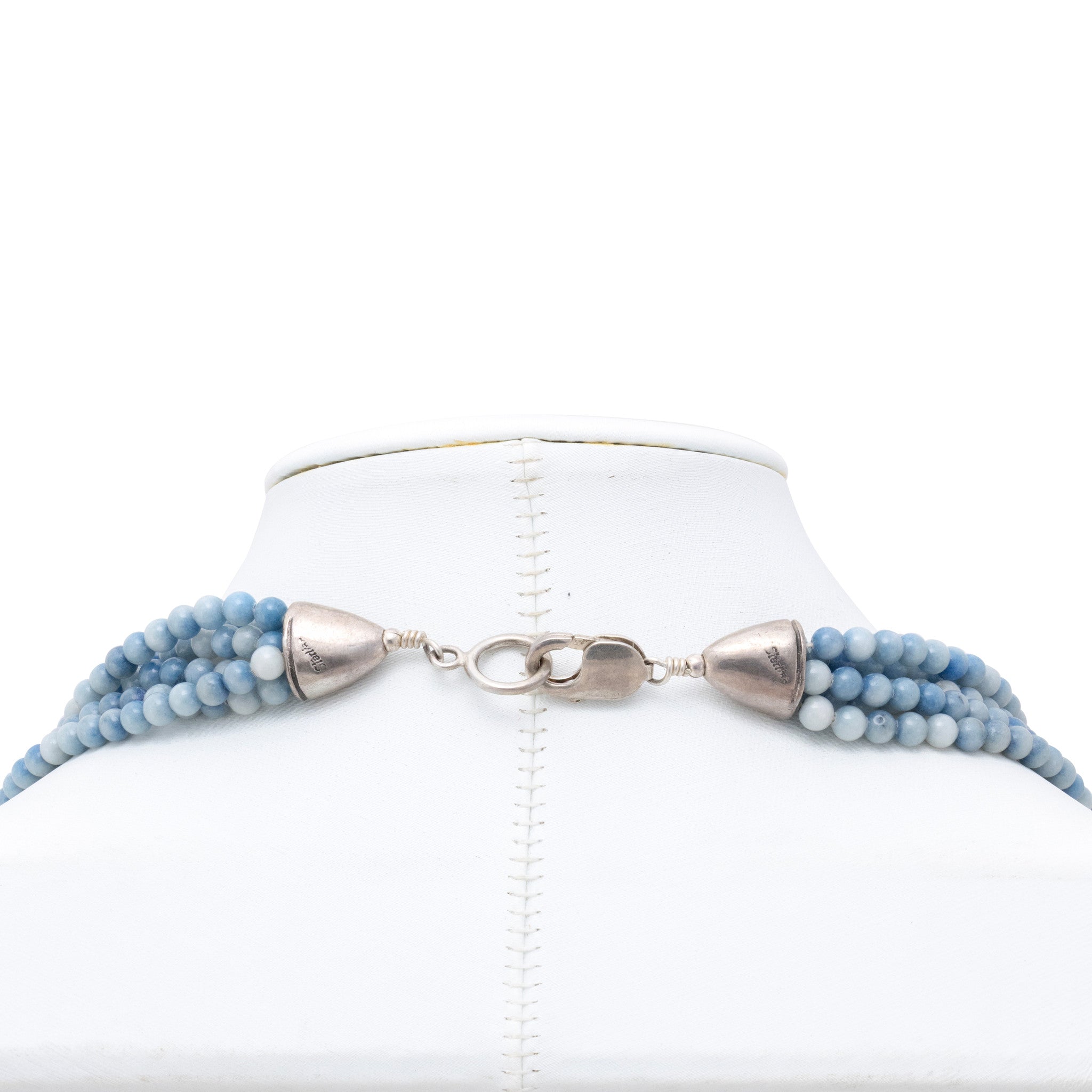 Six Strand Lapis Necklace