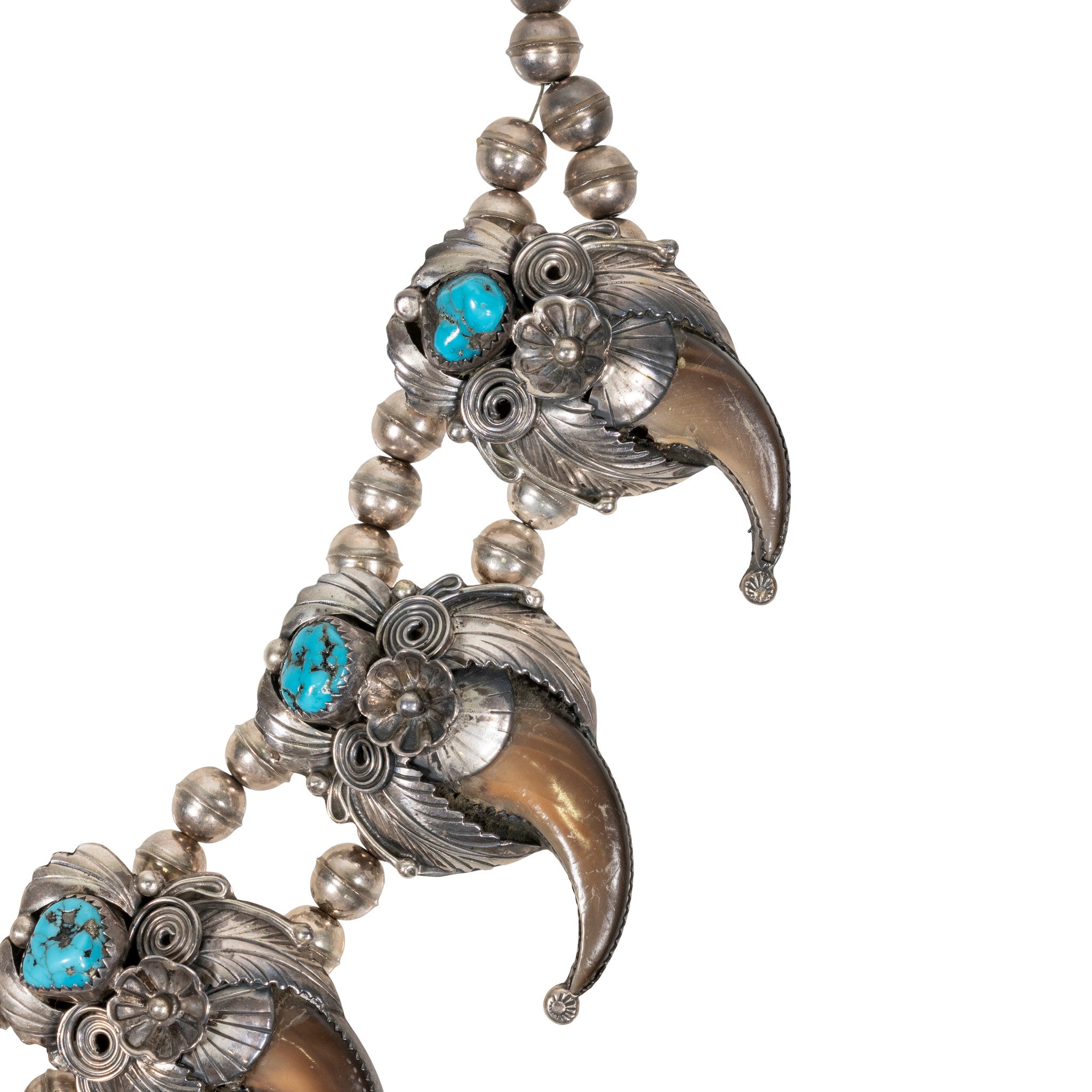 Navajo Bear Claw Necklace