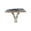 Charoite and Sterling Ring