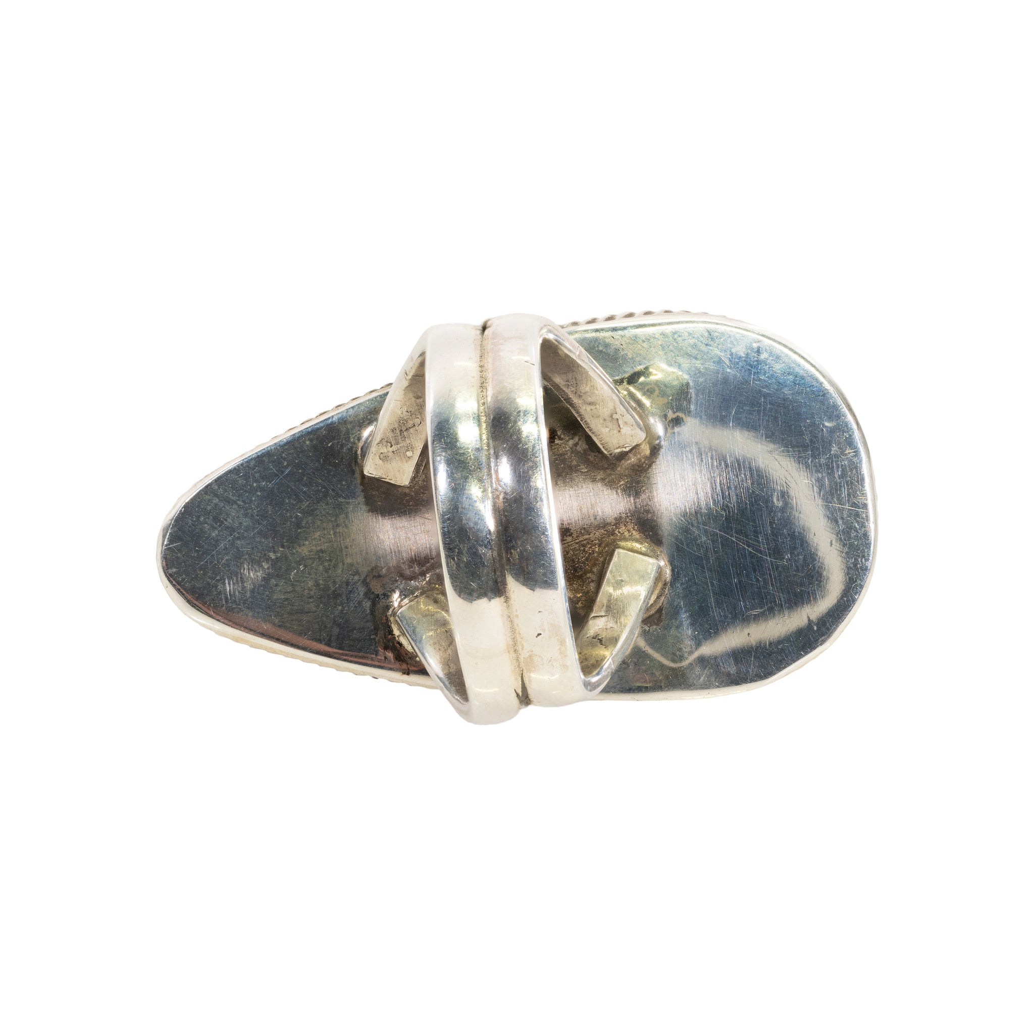 Charoite and Sterling Ring