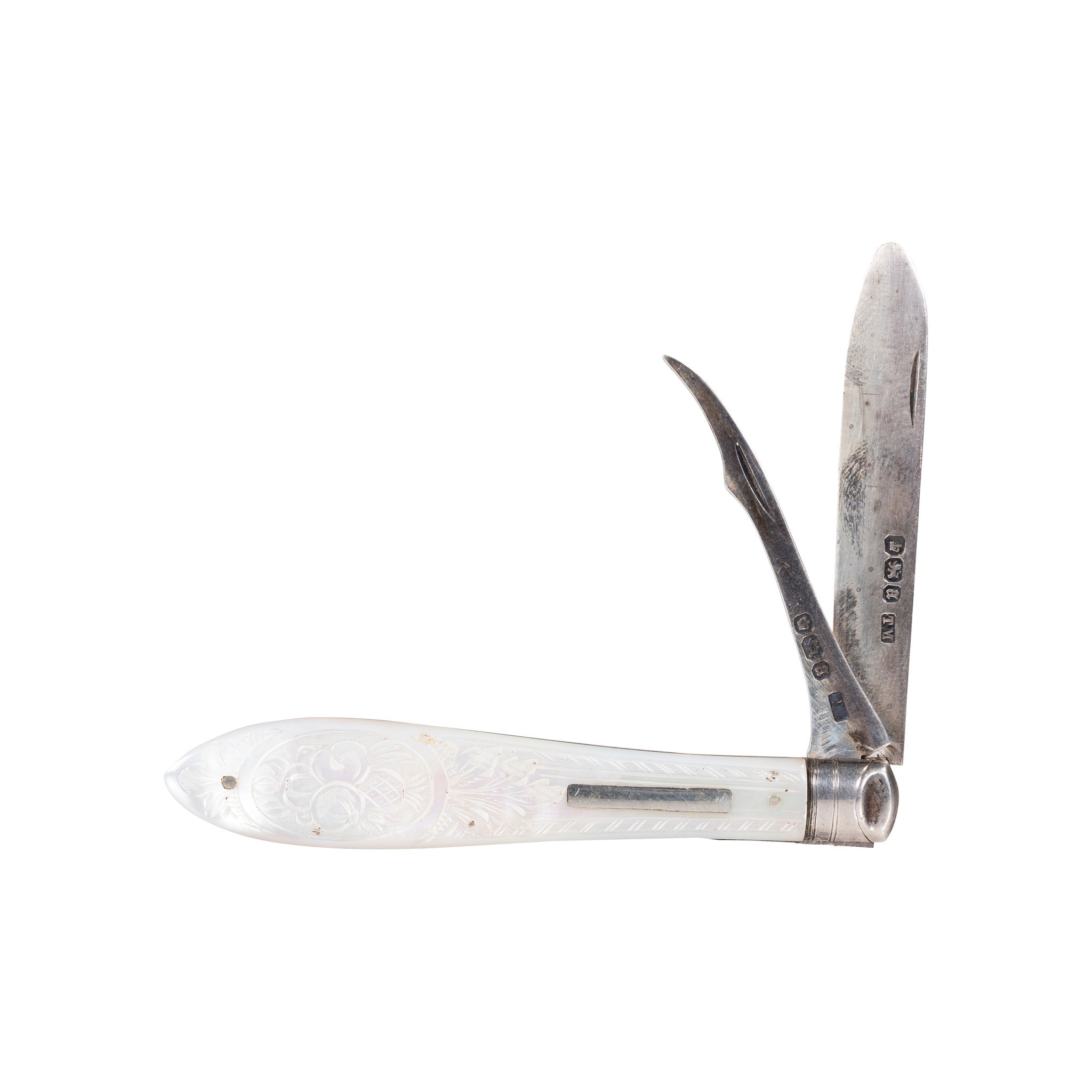 Collection of 11 Sterling Fruit Knives