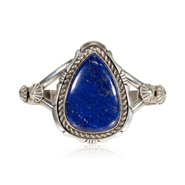 Navajo Lapis Bracelet, Jewelry, Bracelet, Native