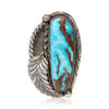 Turquoise and Sterling Ring, Jewelry, Ring, Native