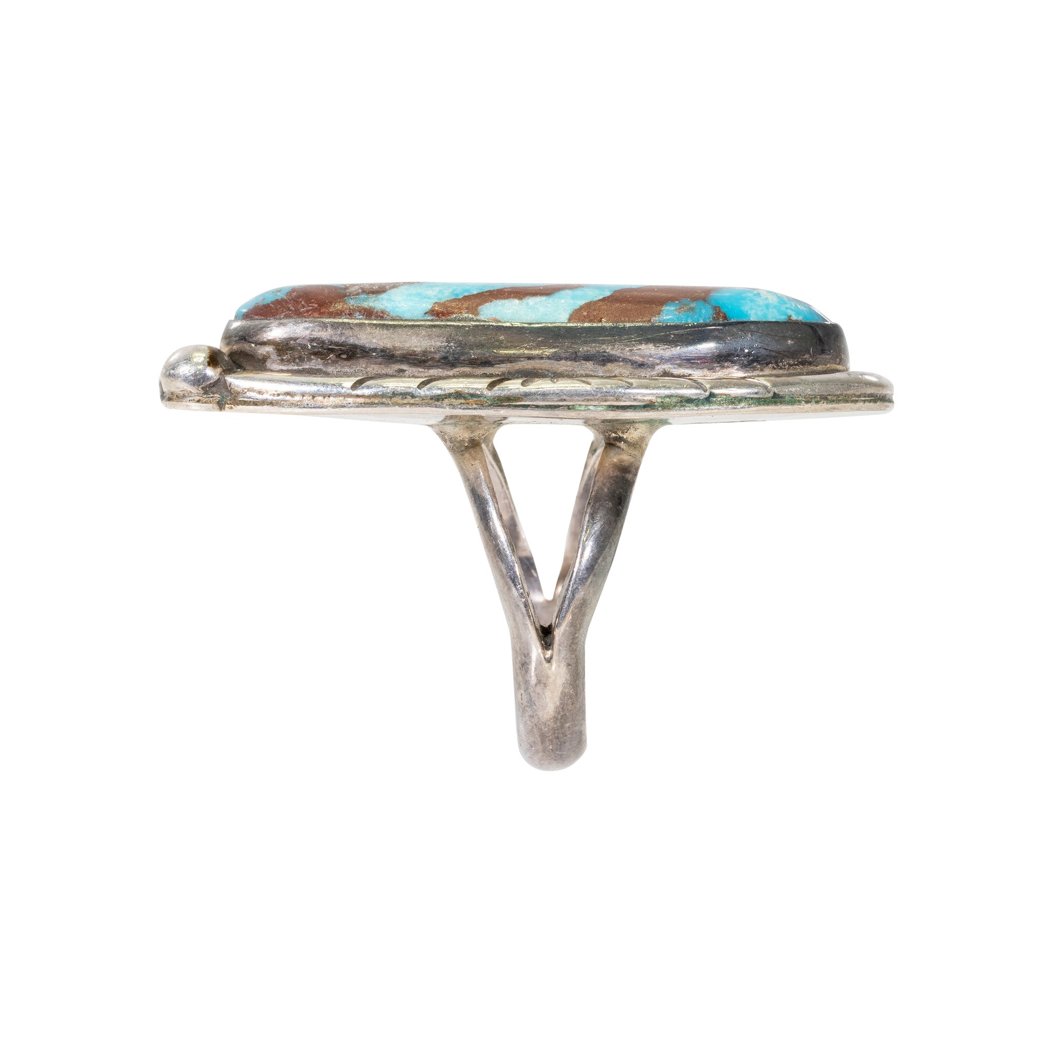 Turquoise and Sterling Ring