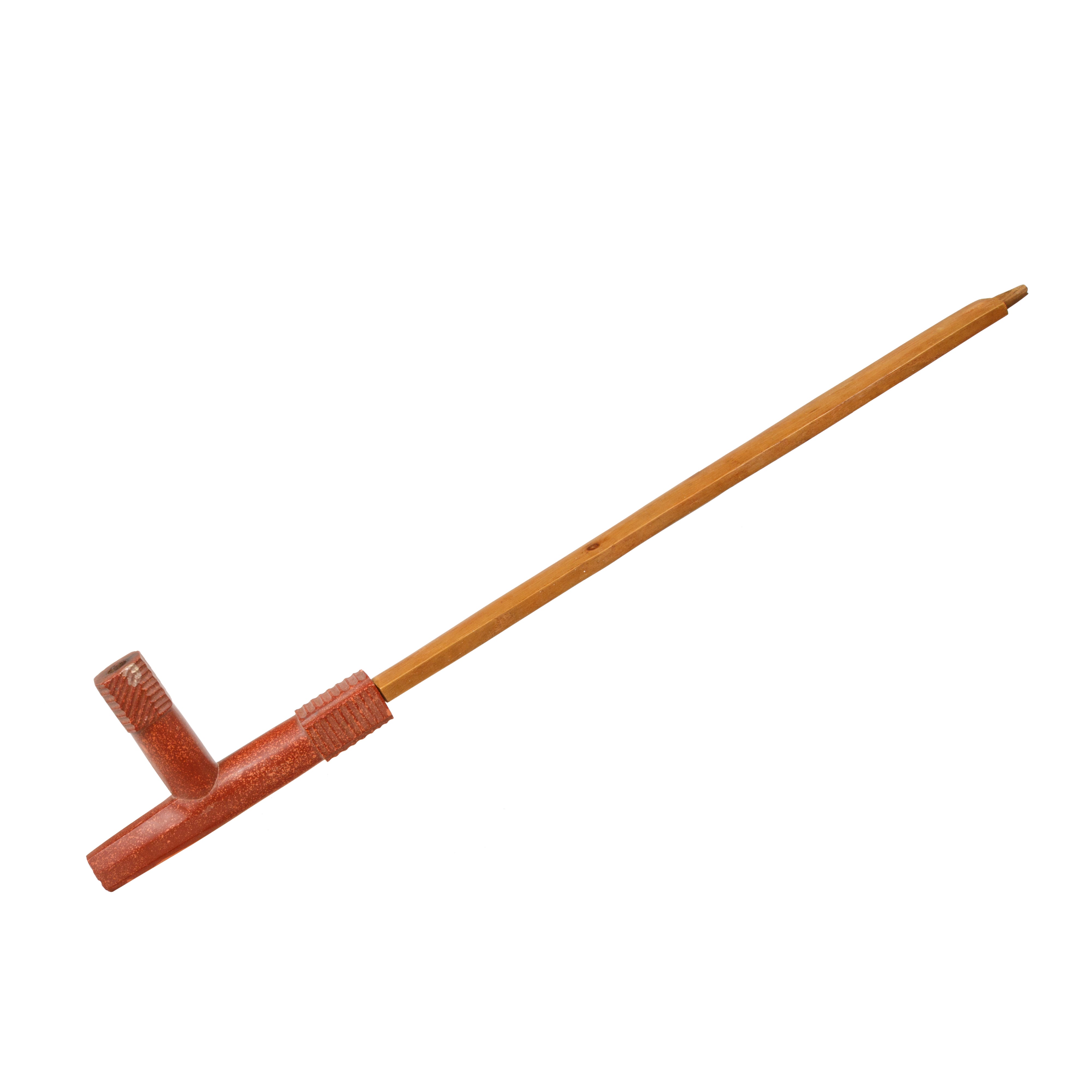 Sioux Catlinite T Pipe, Native, Pipe, Catlinite