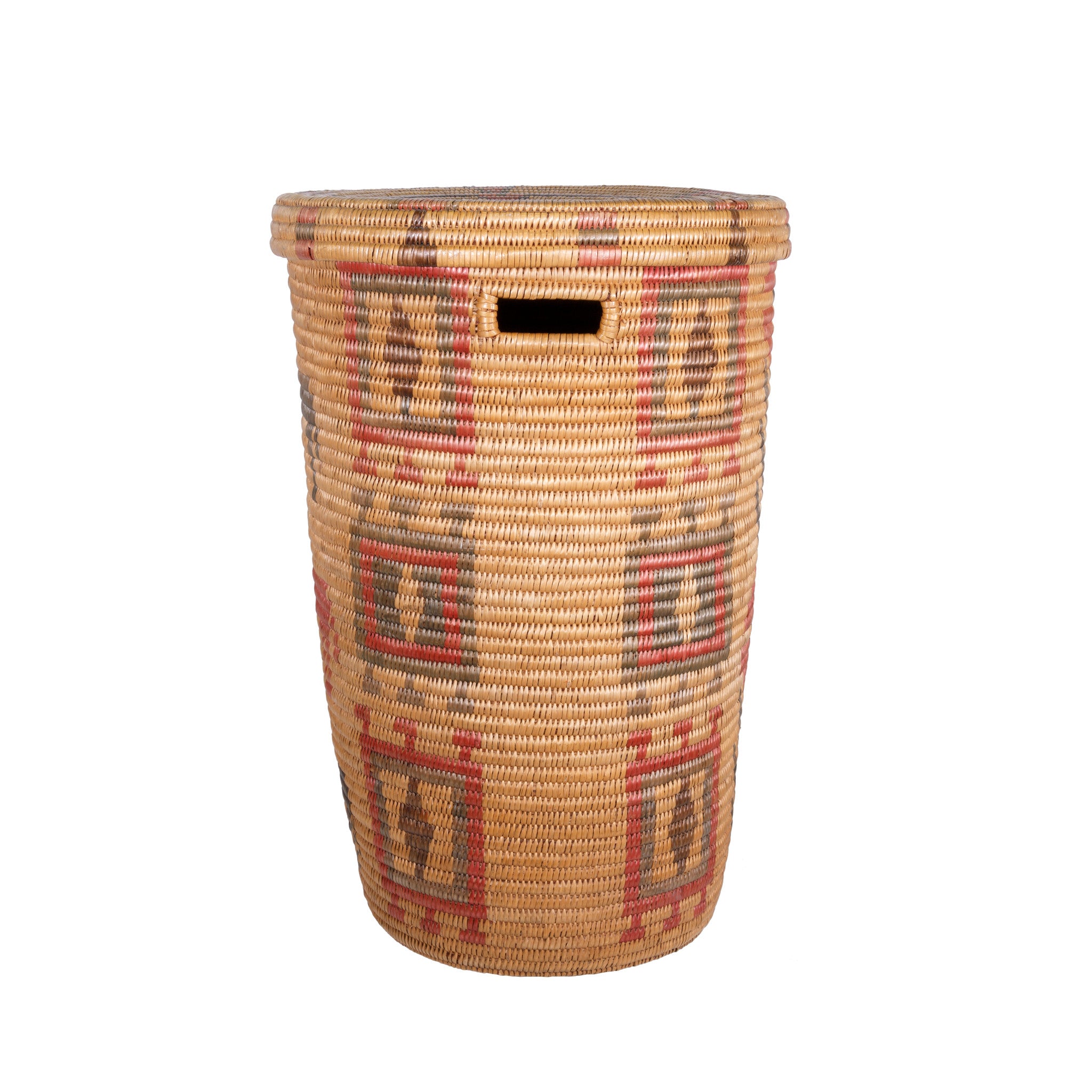 Jicarilla Apache Lidded Basket