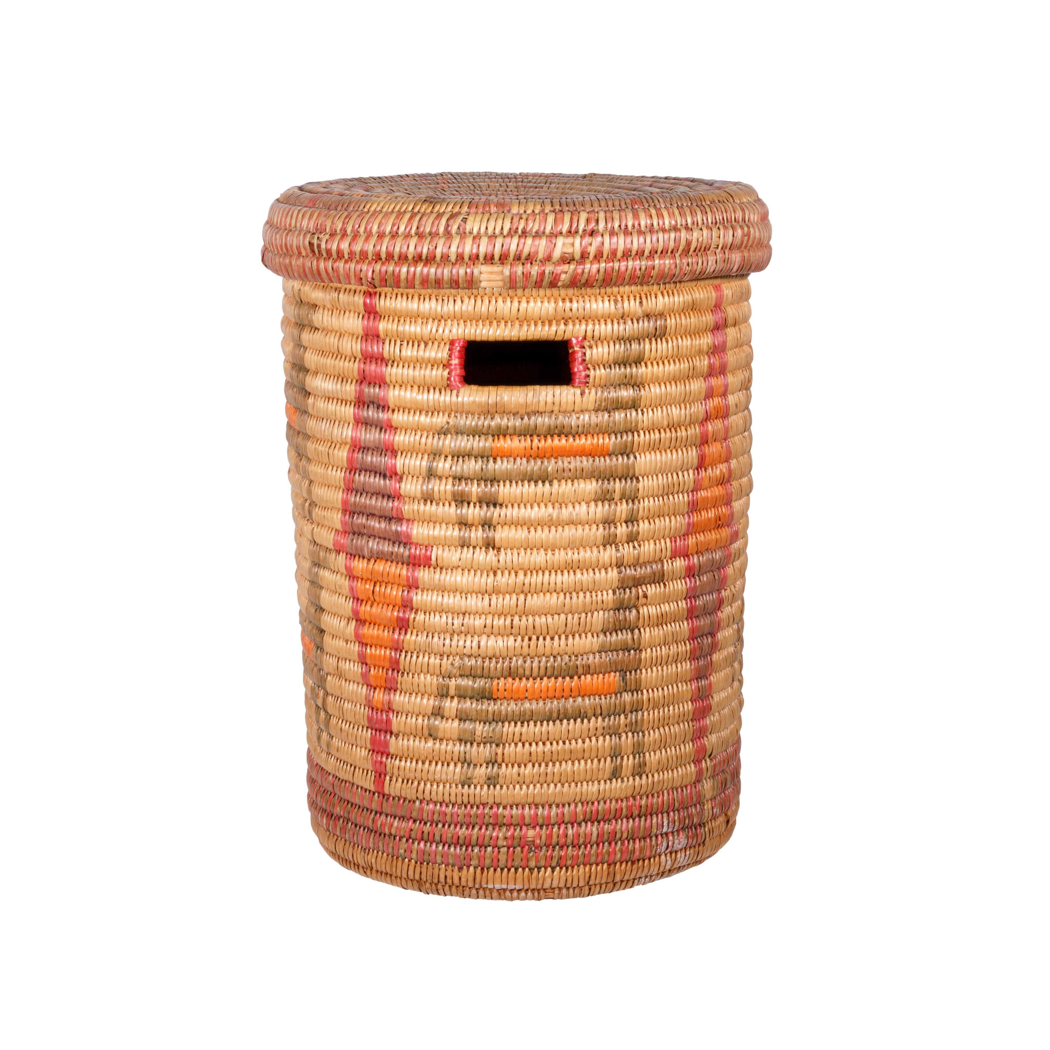 Jicarilla Apache Lidded Basket
