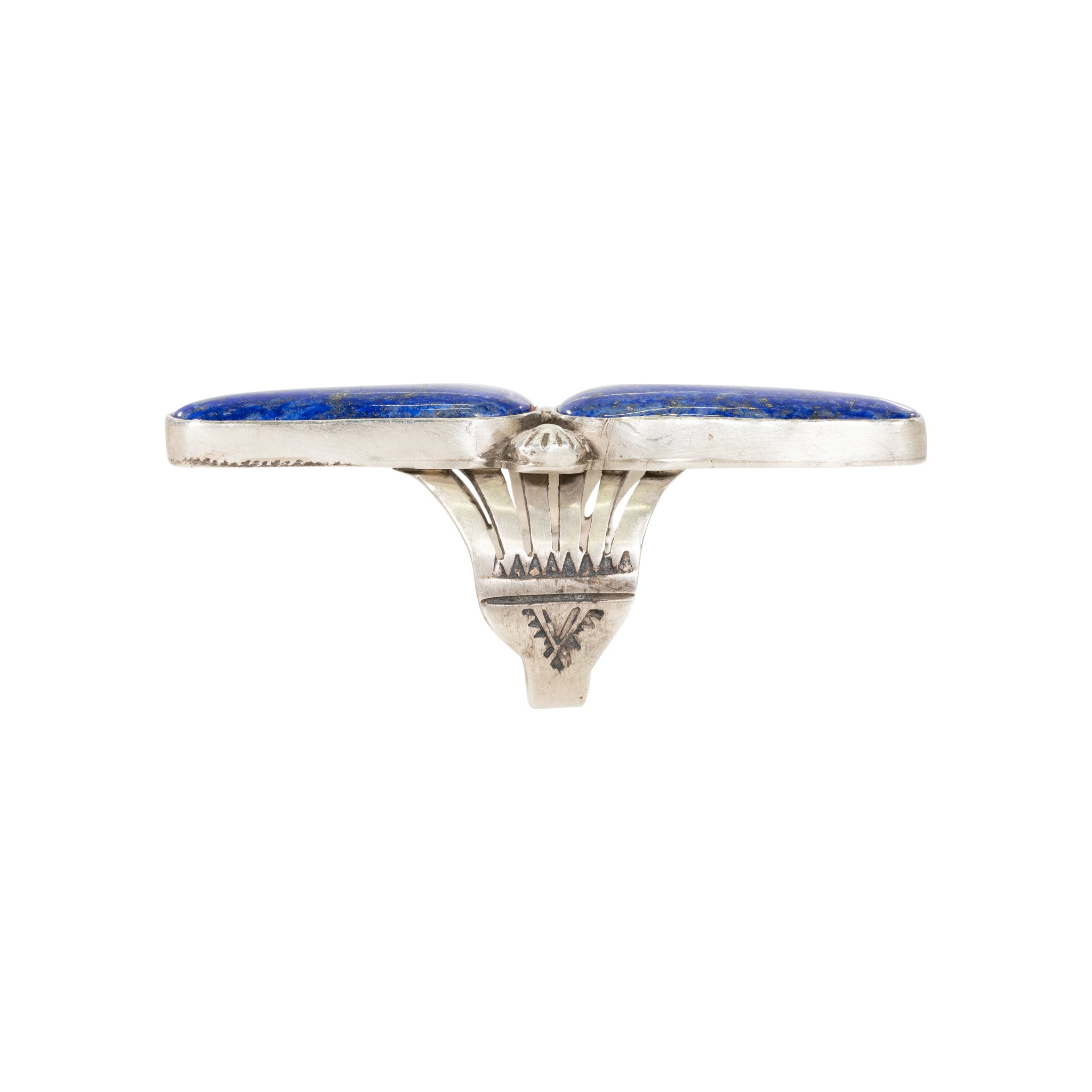 Navajo Lapis and Sterling Ring