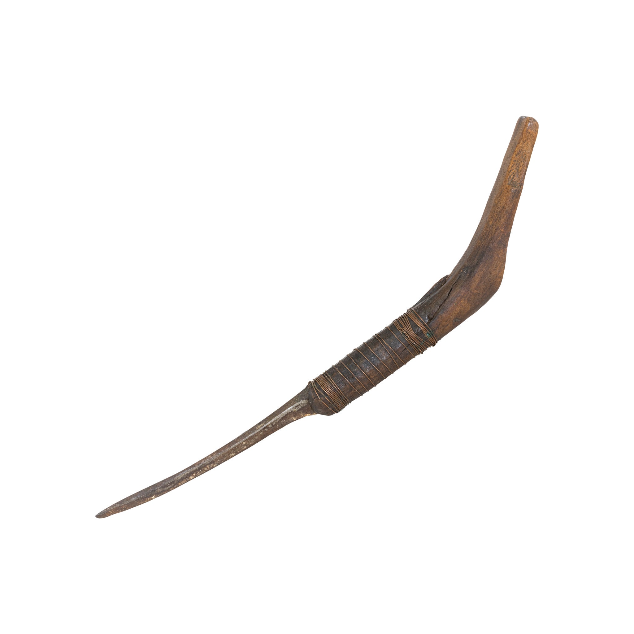 Northeast Wood Handle Crooked Knife