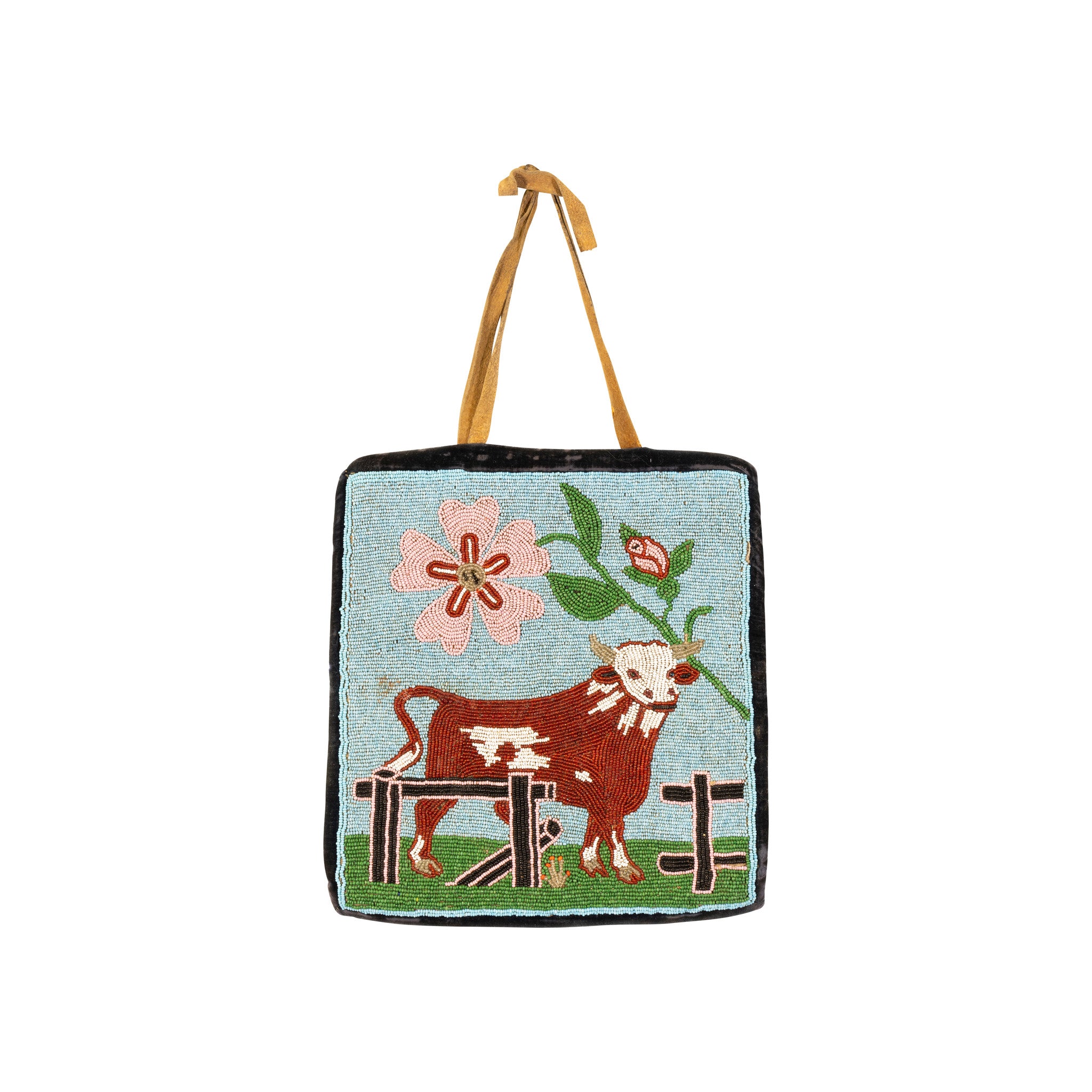 Yakama Pictorial Flat Bag, Native, Bag, Flat Bag