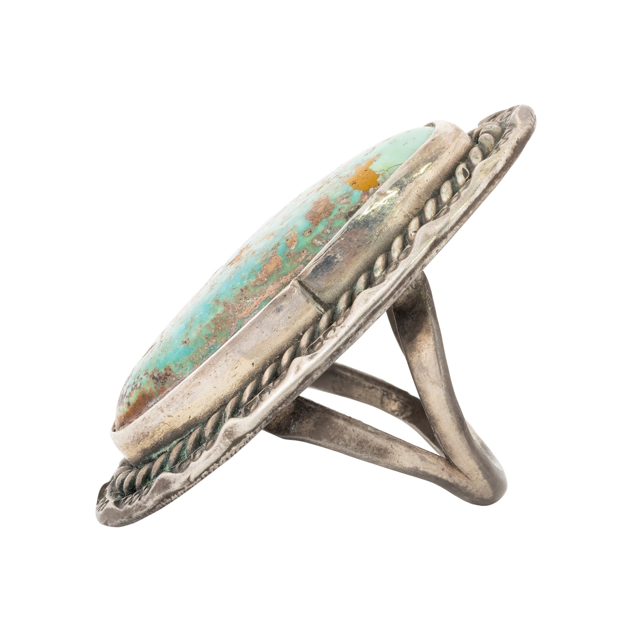 Turquoise and Sterling Ring