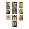 Weinhold Reis Colored Lithographs, Fine Art, Painting, Native American
