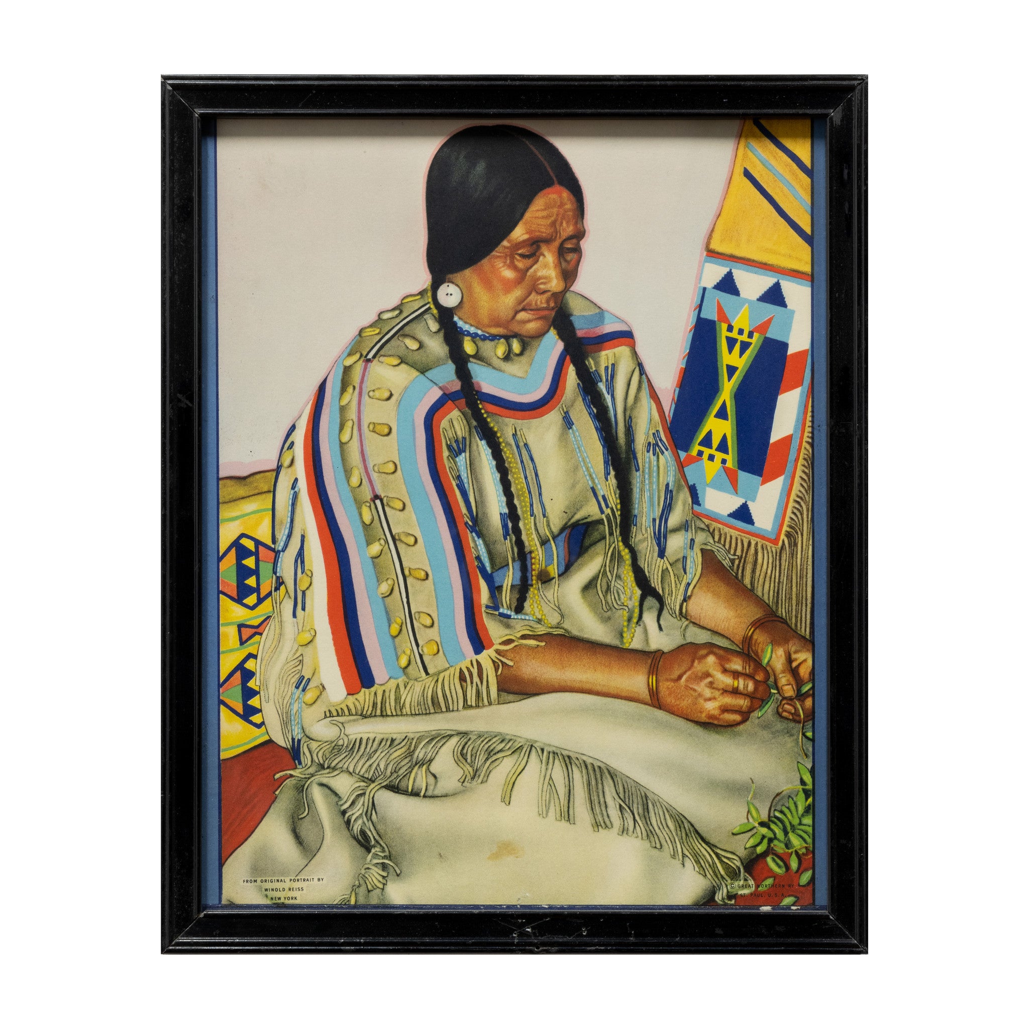Weinhold Reis Colored Lithographs