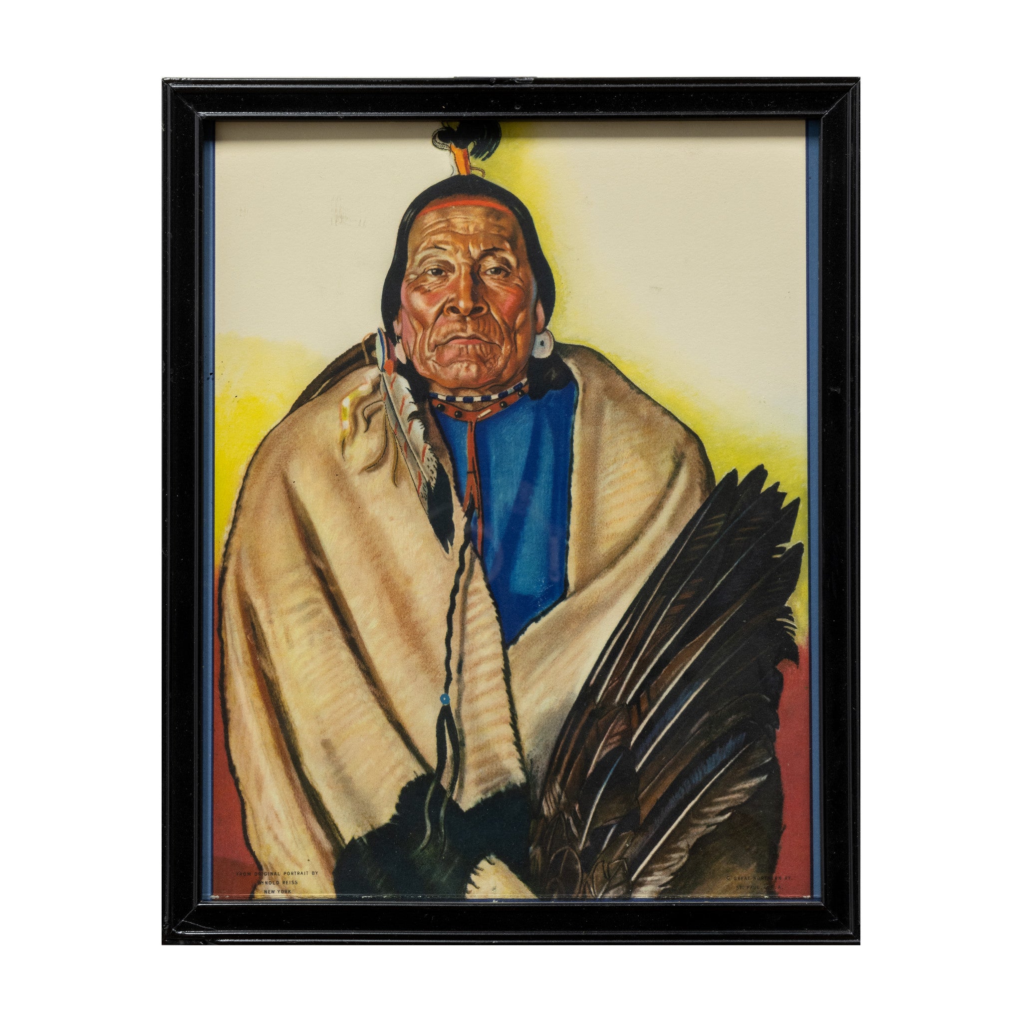 Weinhold Reis Colored Lithographs