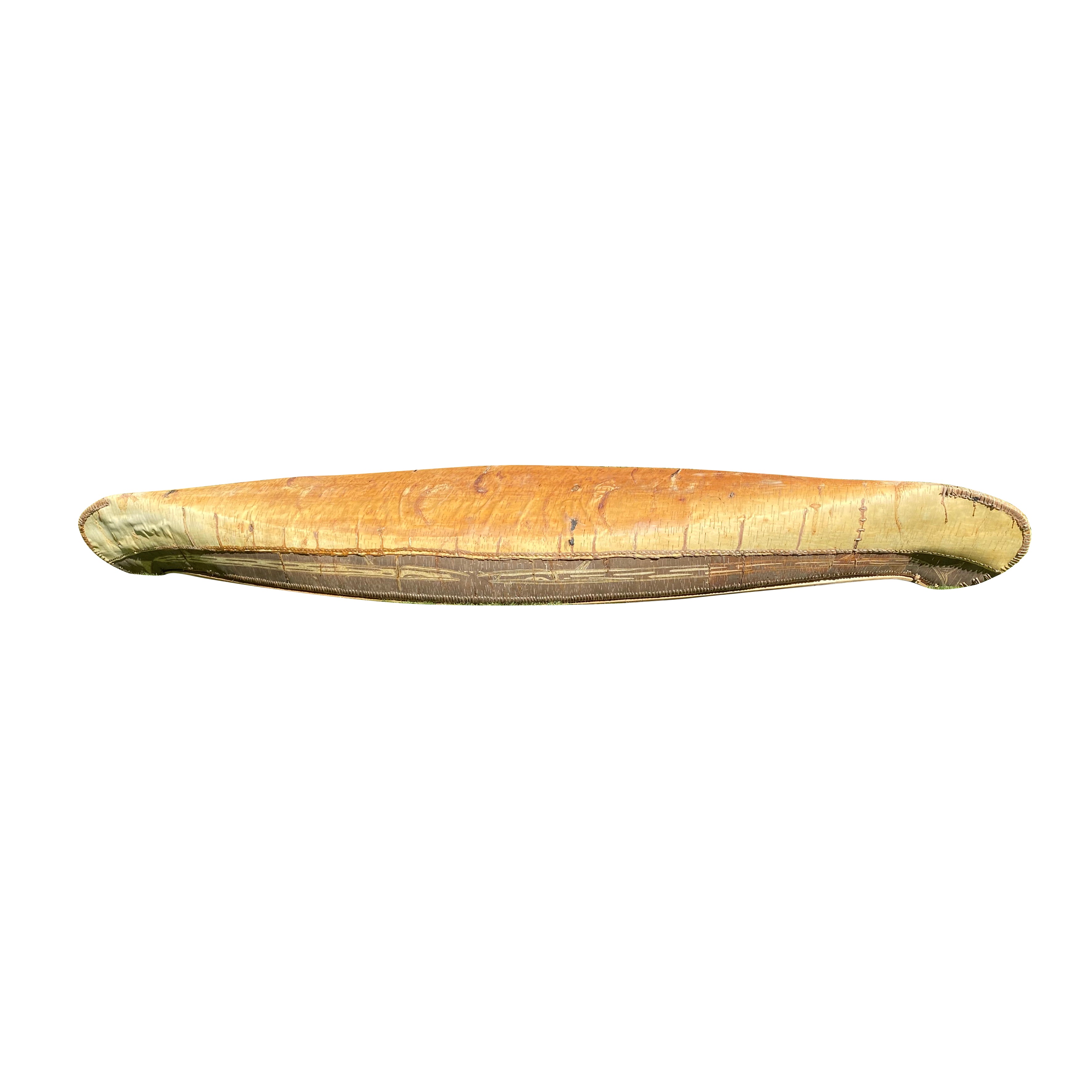 Large Birch Bark Canoe