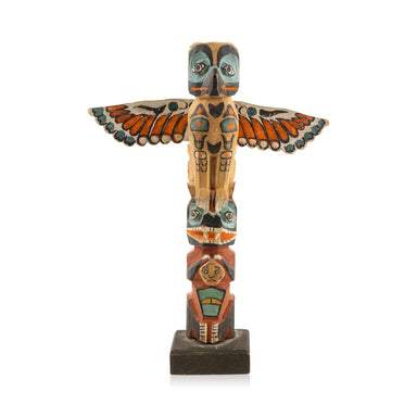 Northwest Style Totem, Native, Carving, Totem Pole