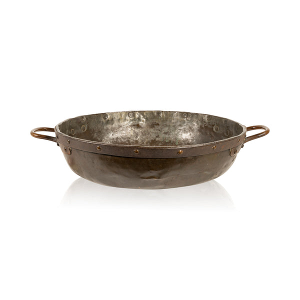 French Copper Handled Bowl, Furnishings, Kitchen, Cookware