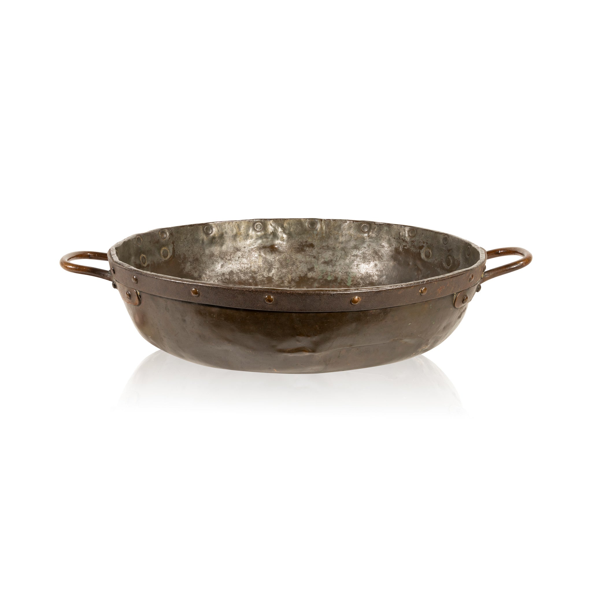 French Copper Handled Bowl, Furnishings, Kitchen, Cookware