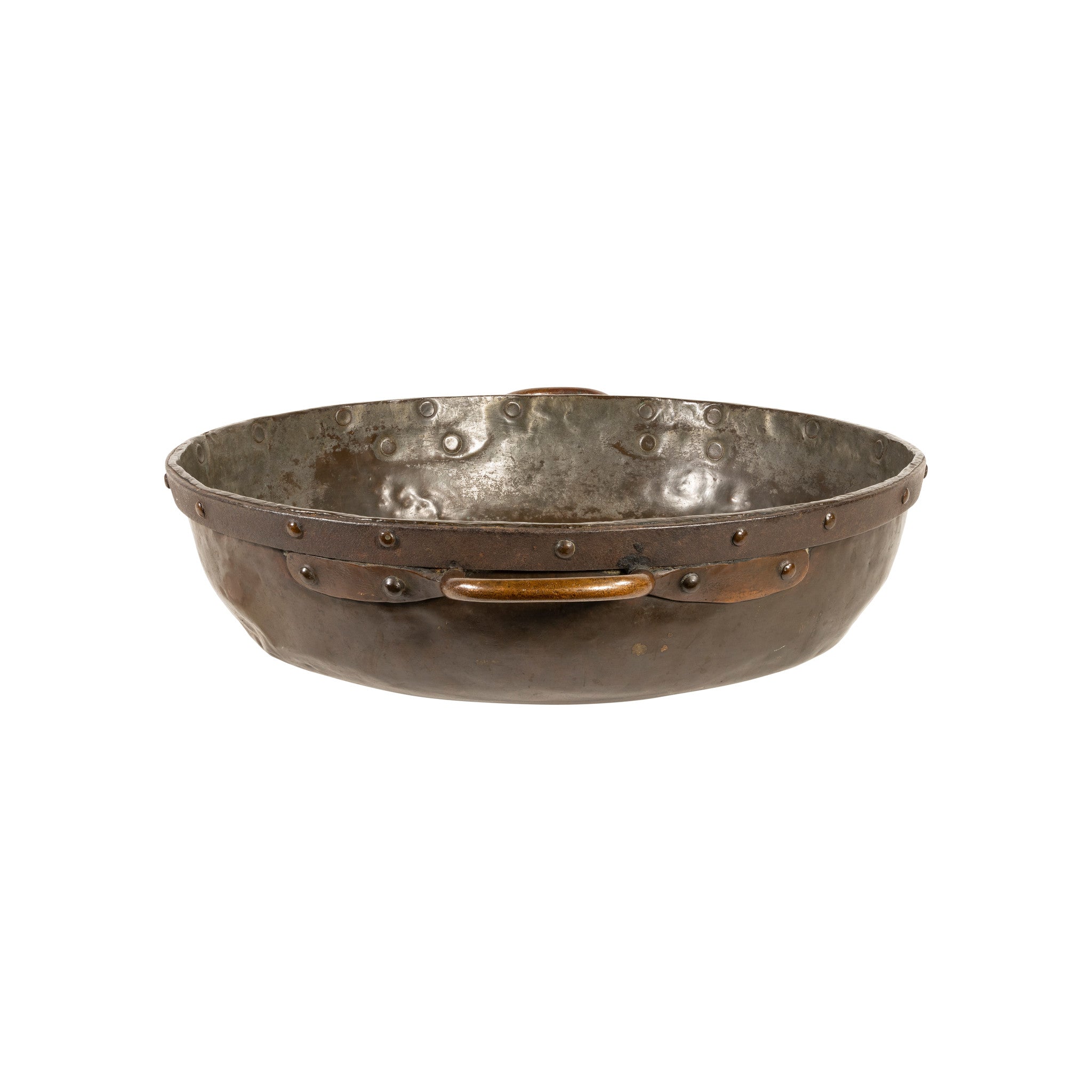 French Copper Handled Bowl