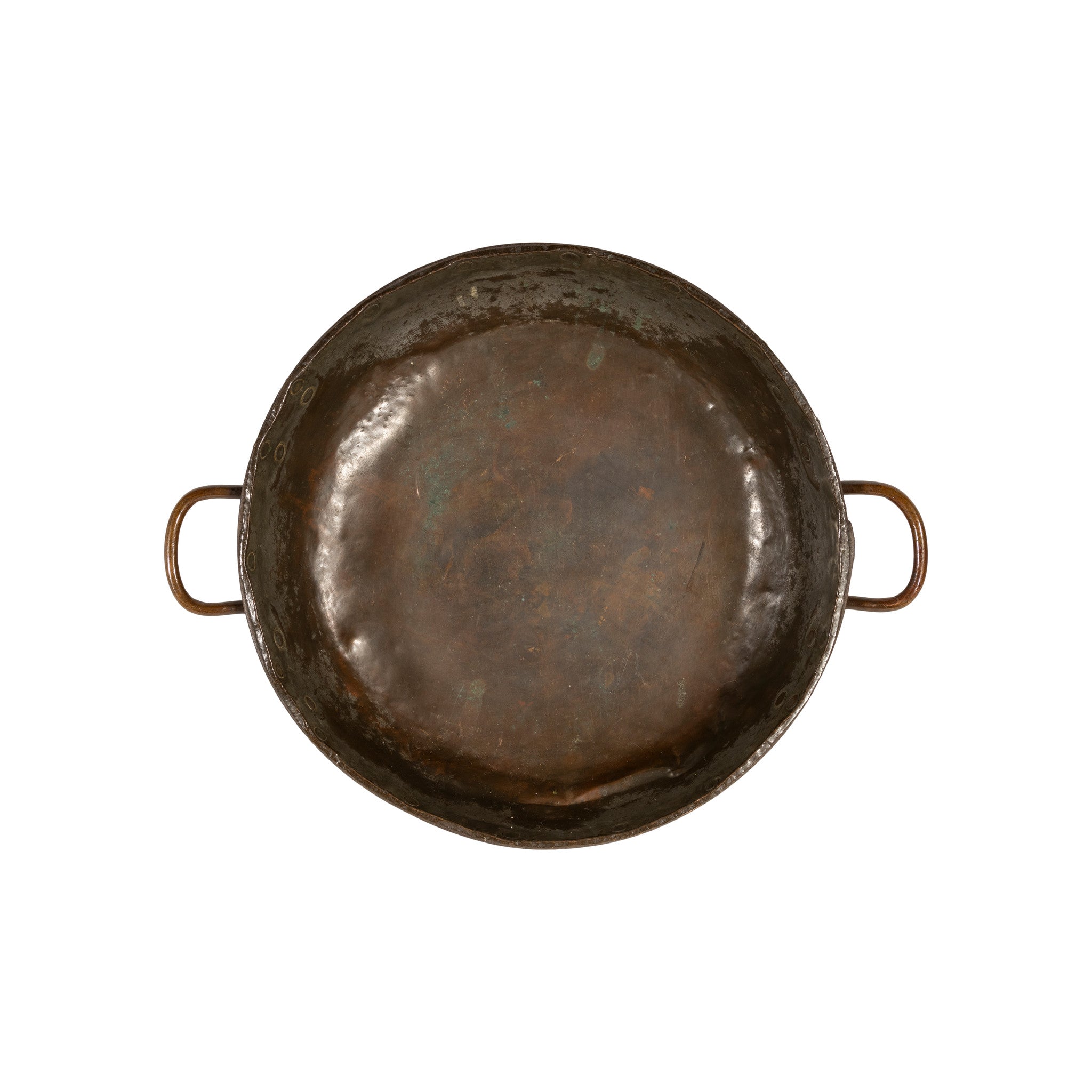 French Copper Handled Bowl