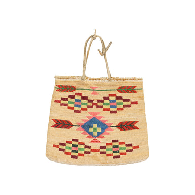 Nez Perce Corn Husk, Native, Basketry, Corn Husk