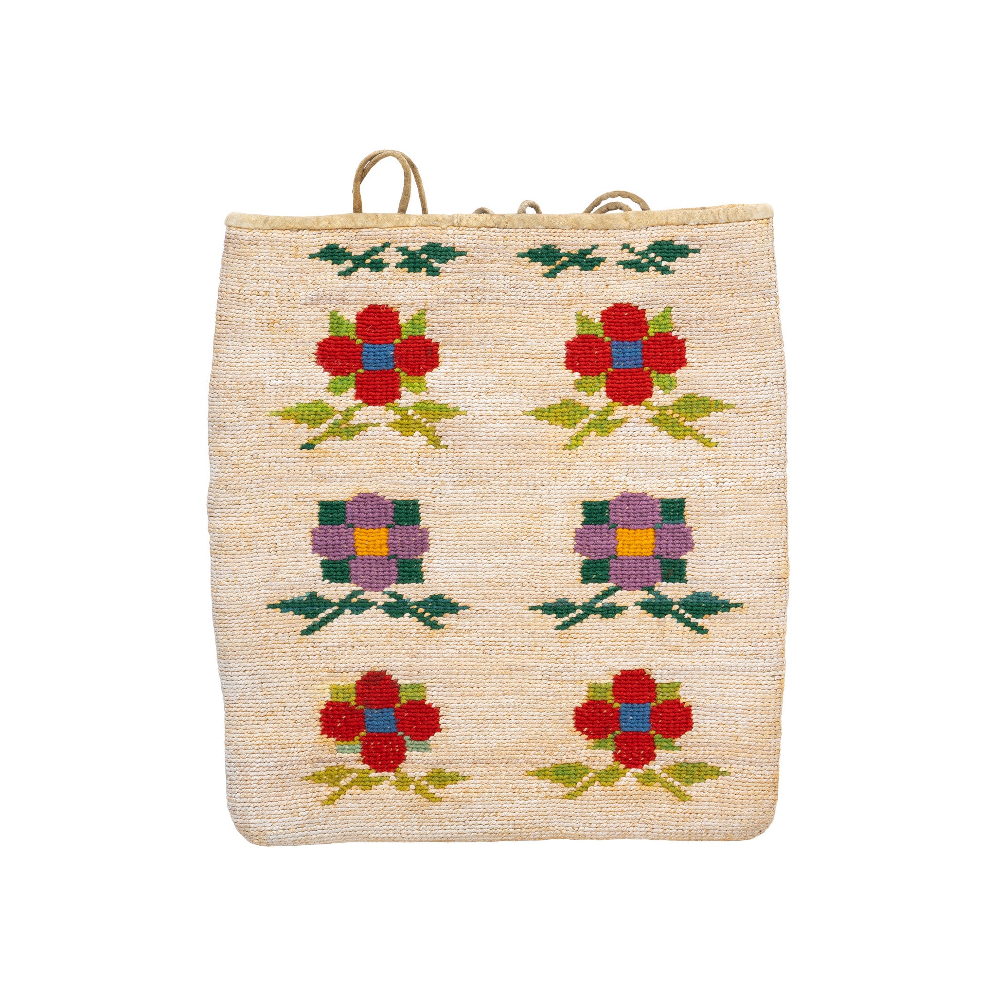 Nez Perce Corn Husk, Native, Basketry, Corn Husk