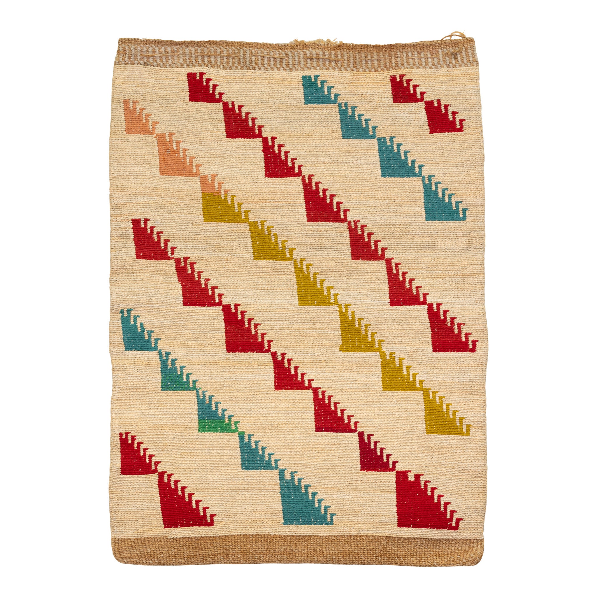 Nez Perce Corn Husk, Native, Basketry, Corn Husk