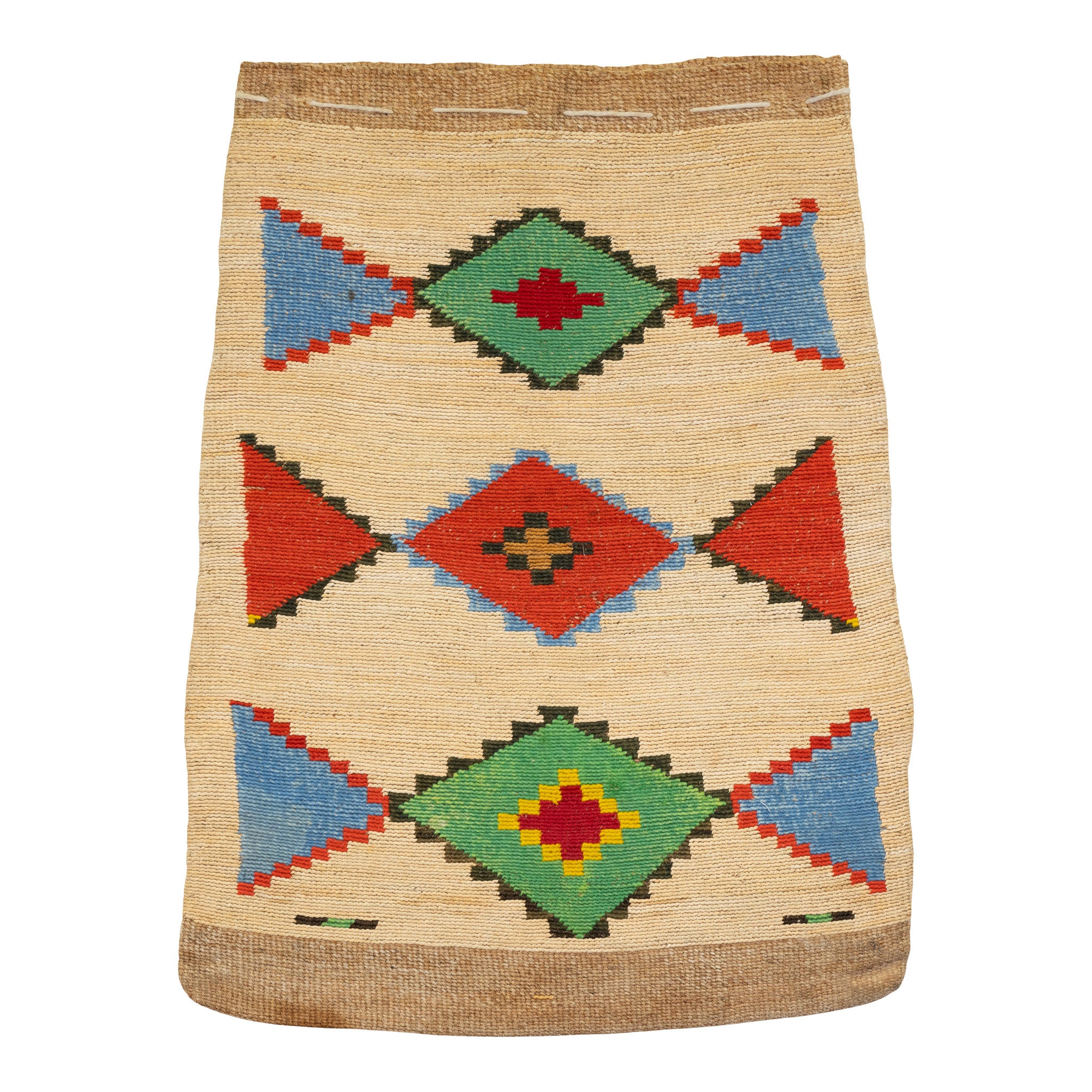 Nez Perce Corn Husk, Native, Basketry, Corn Husk