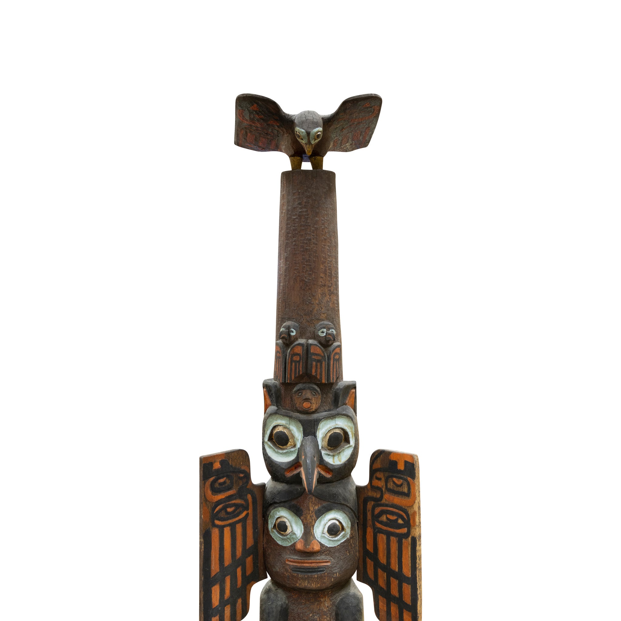 Large Model of Chief Johnson's Totem Pole