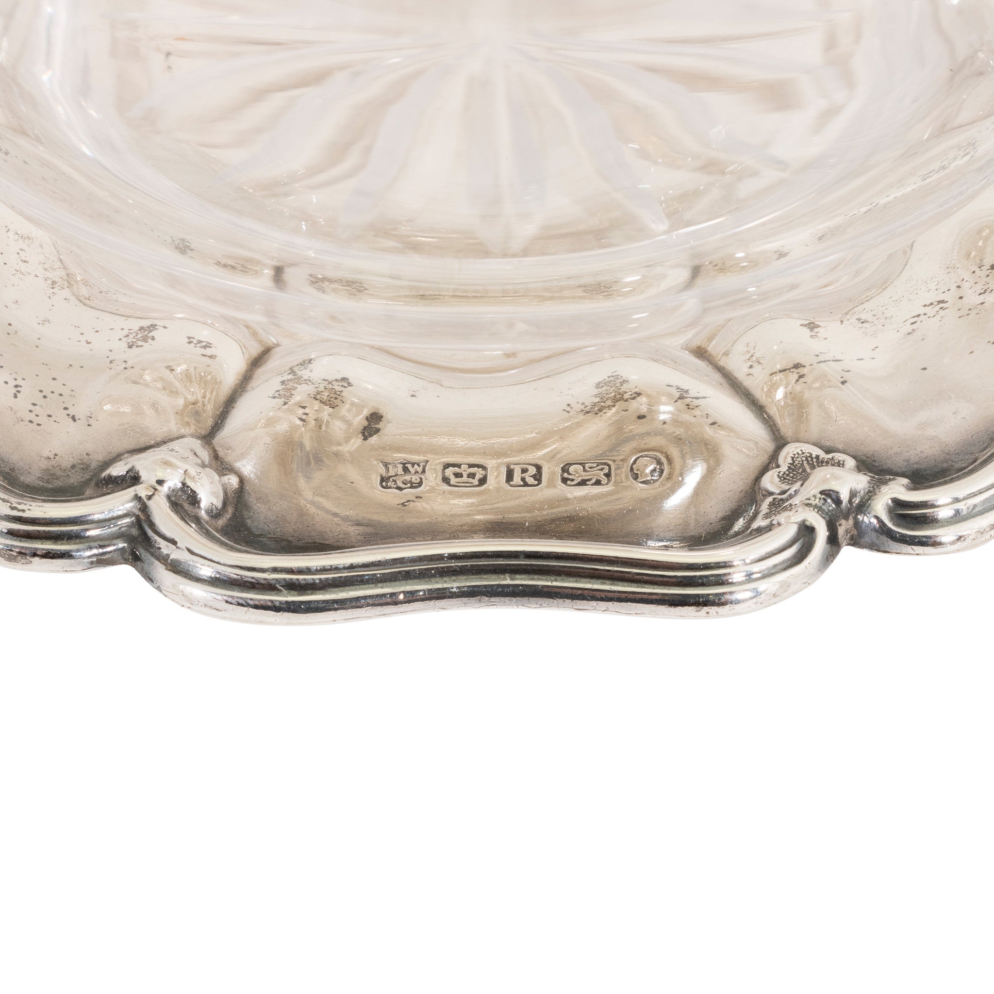 Victorian Sterling Butter Dish
