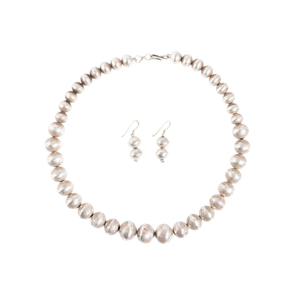 Sterling Chain and Earrings, Jewelry, Necklace, Native