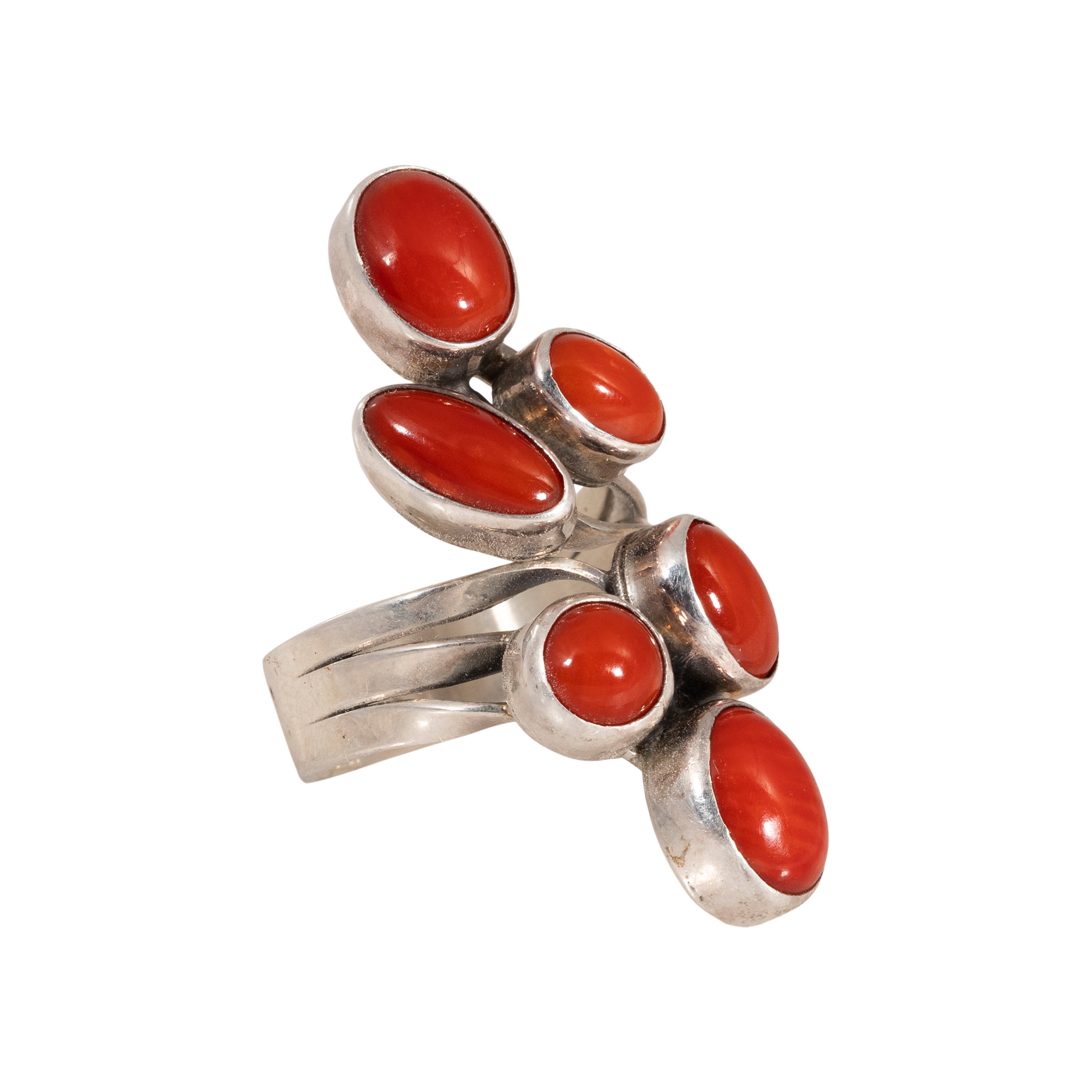 Navajo Coral Ring