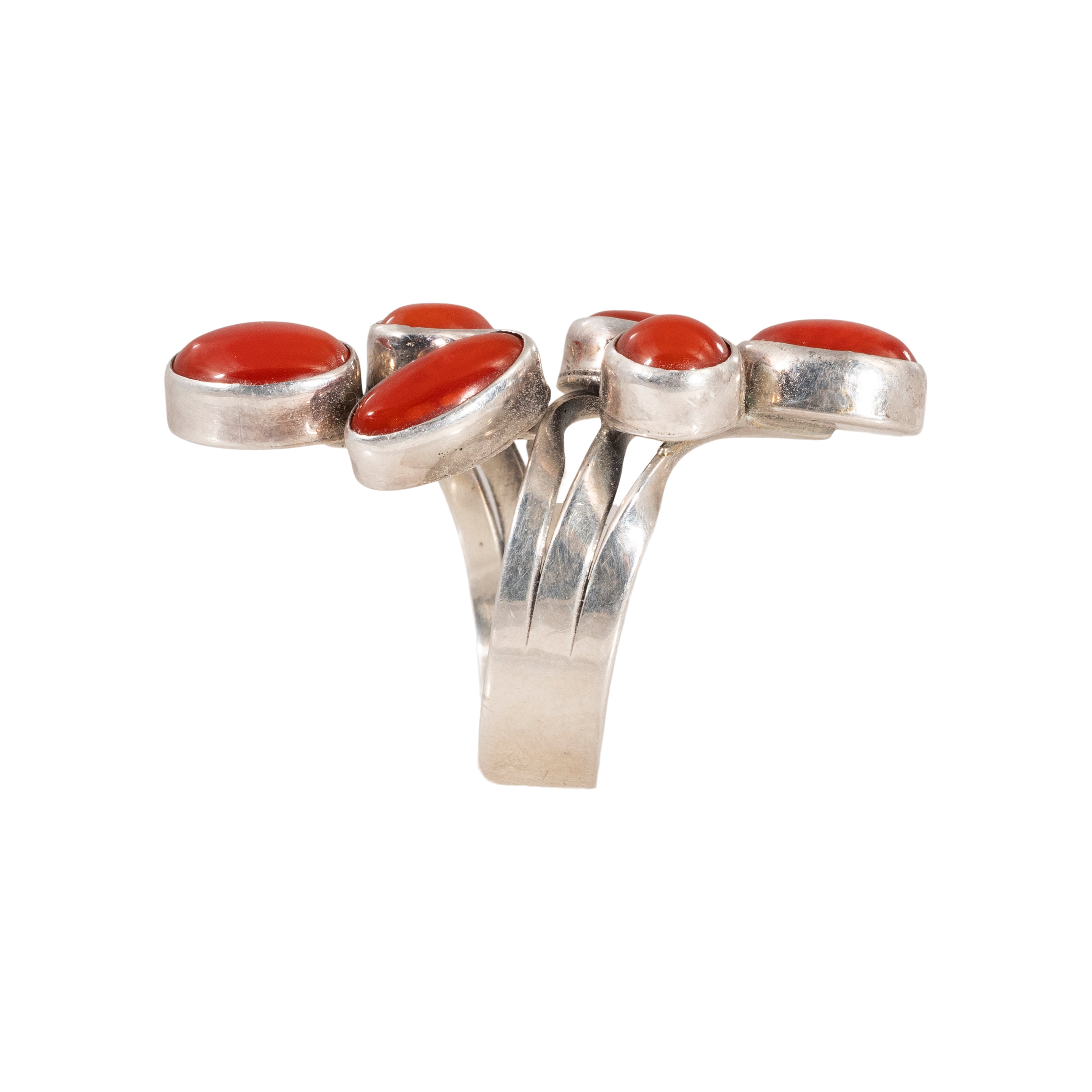 Navajo Coral Ring