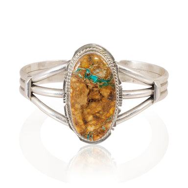 Navajo Boulder Turquoise Bracelet, Jewelry, Bracelet, Native