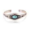Single Stone Turquoise Bracelet, Jewelry, Bracelet, Native