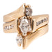 10K Gold Diamond Ring, Jewelry, Ring, Estate
