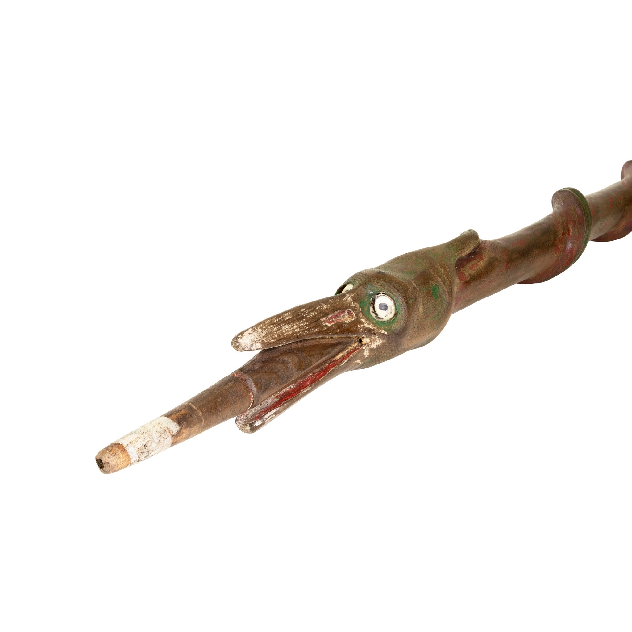 Osage Carved and Figurative Pipe